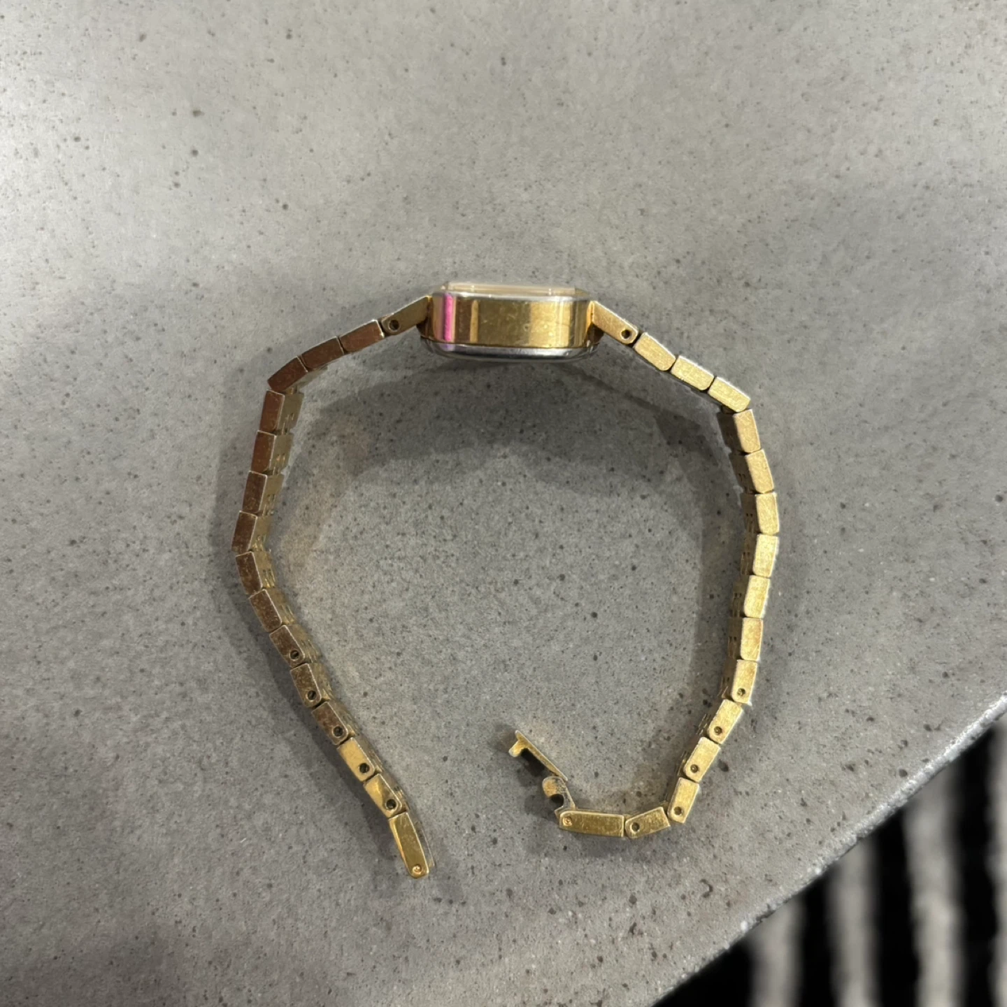 Vintage Gold-Tone Timex Watch - photo 5
