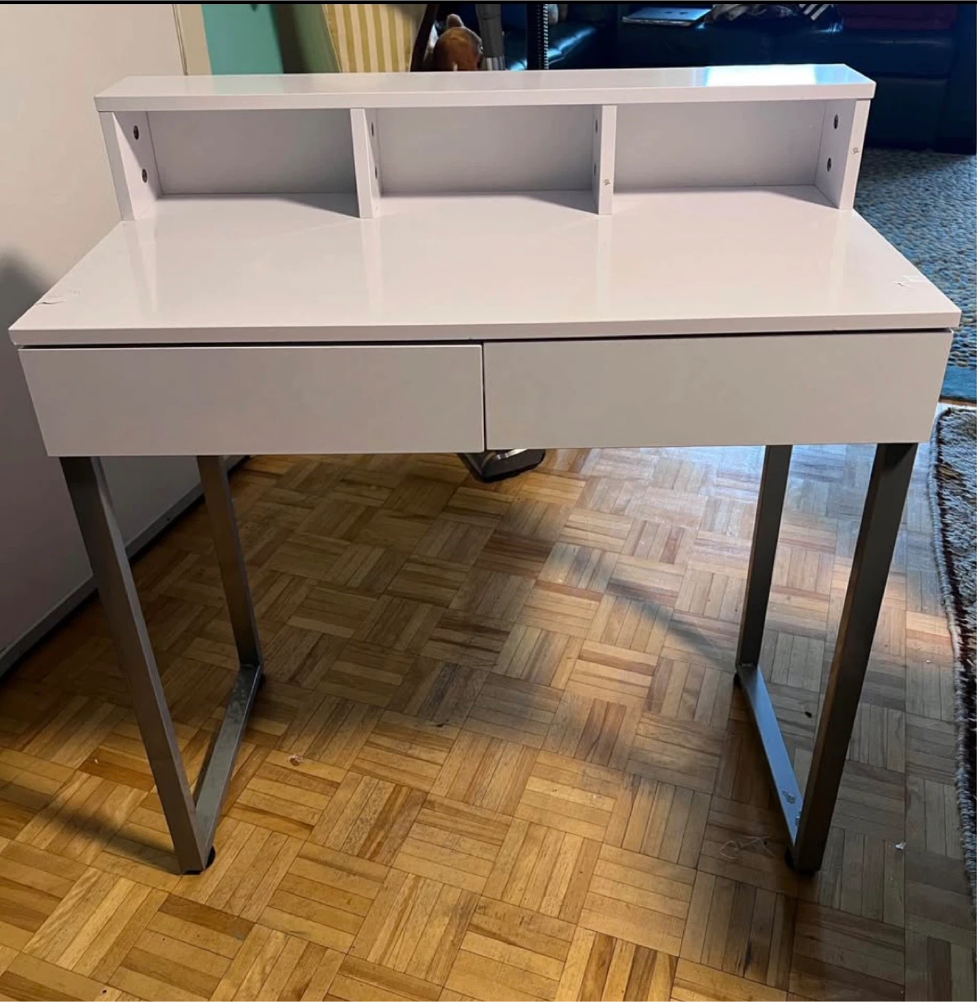 White work desk on sale