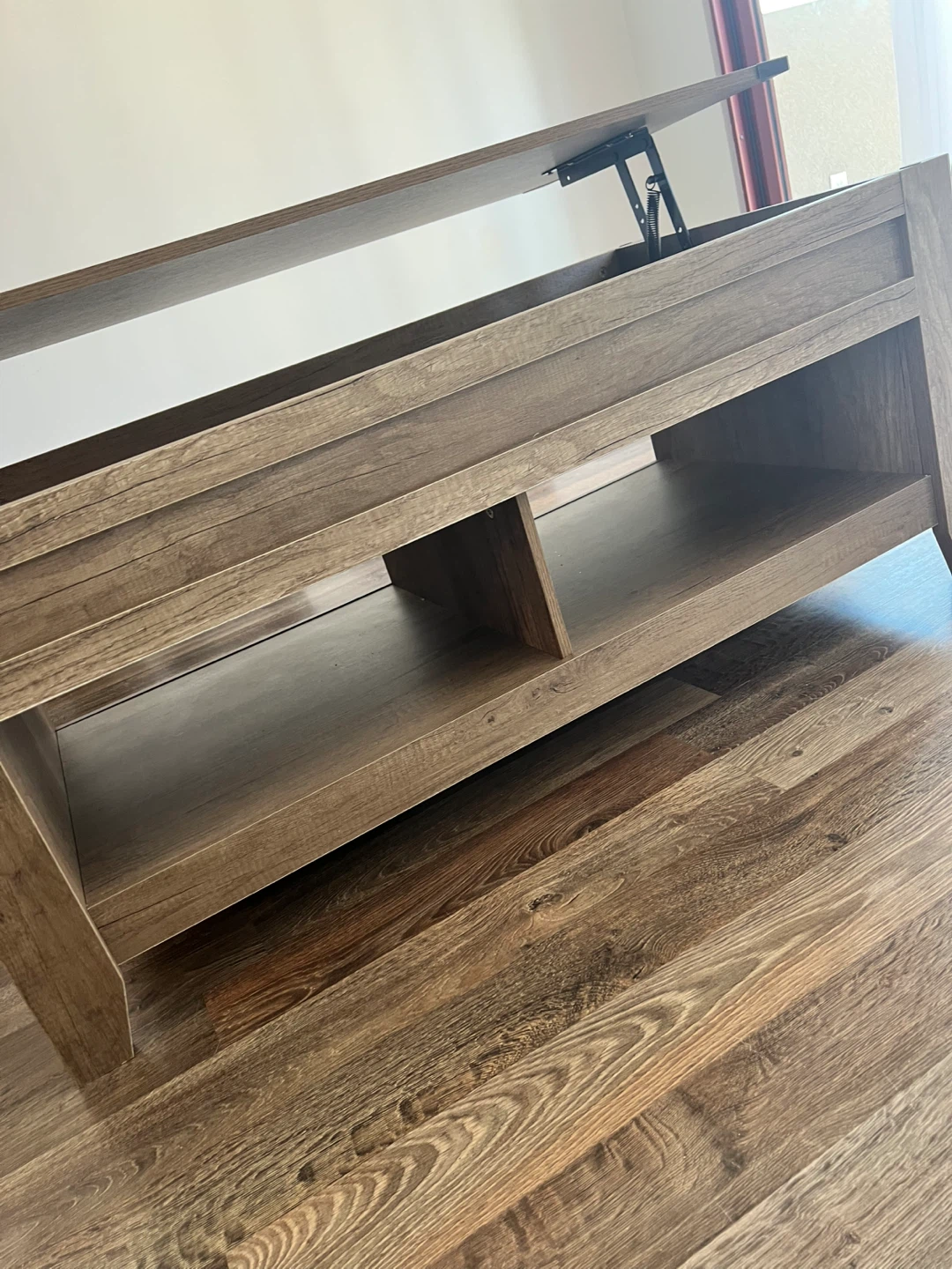 Lift Top Coffee Table with Storage - photo 2