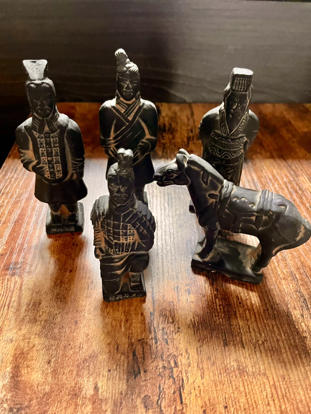 Terracotta Warriors and Horse Figurines Set - photo 2