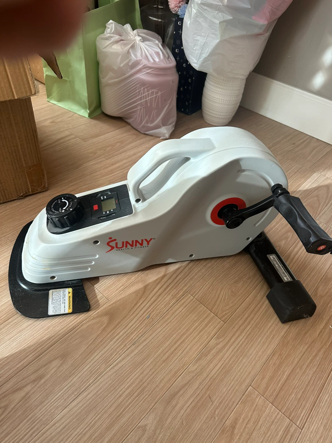 Sunny Health & Fitness Mini Exercise Bike - photo 2