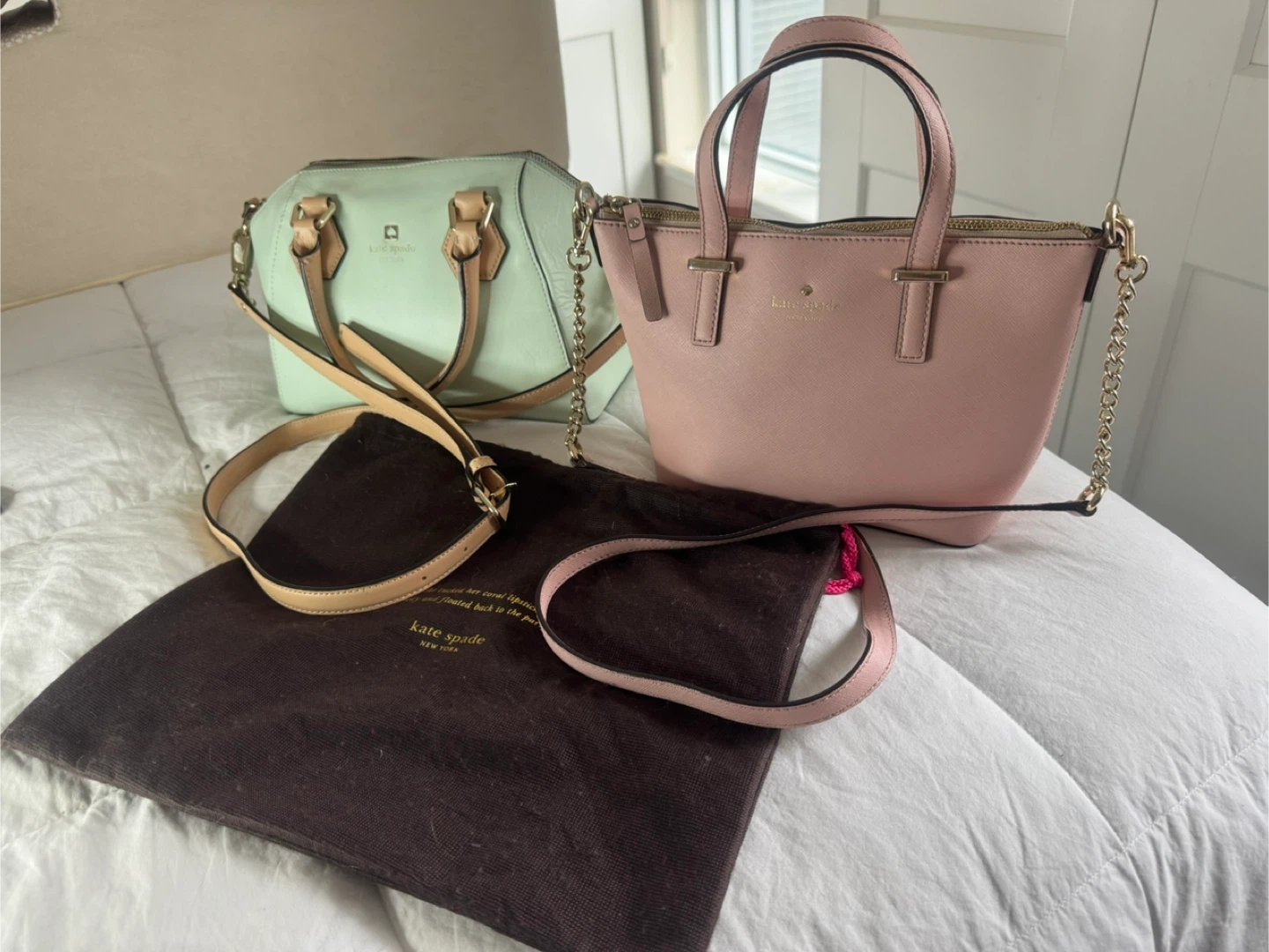 2 Beautiful Kate Spade Pursees $45each or $85 for Both Together - photo 2