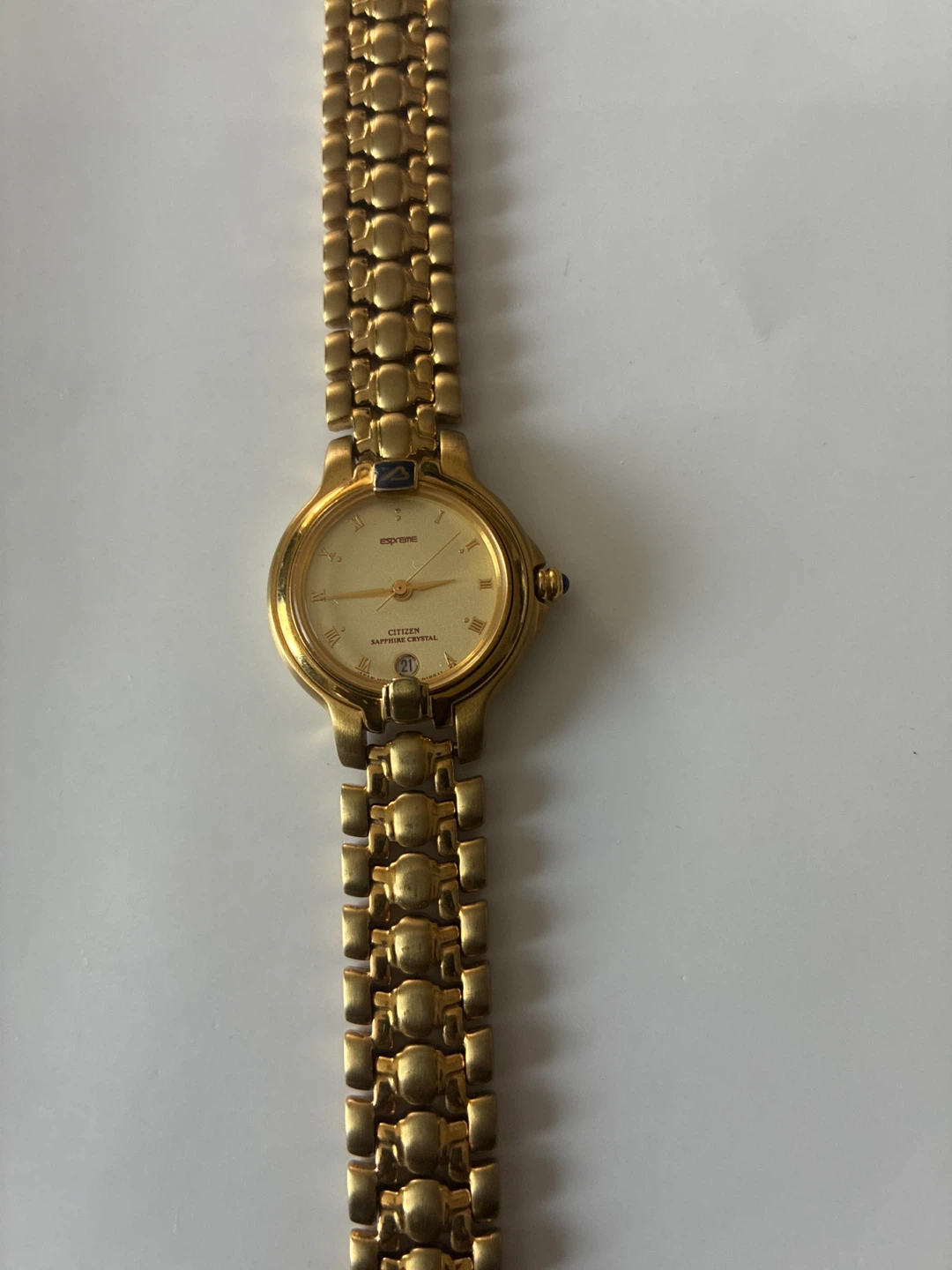 Citizen Gold Tone Watch with Sapphire Crystal - photo 2