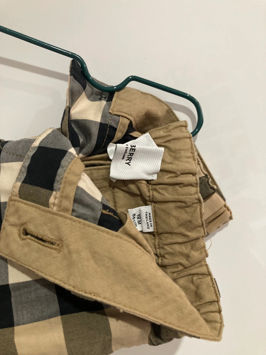Baby’s Burberry Check Shorts - 18 Months - photo 2