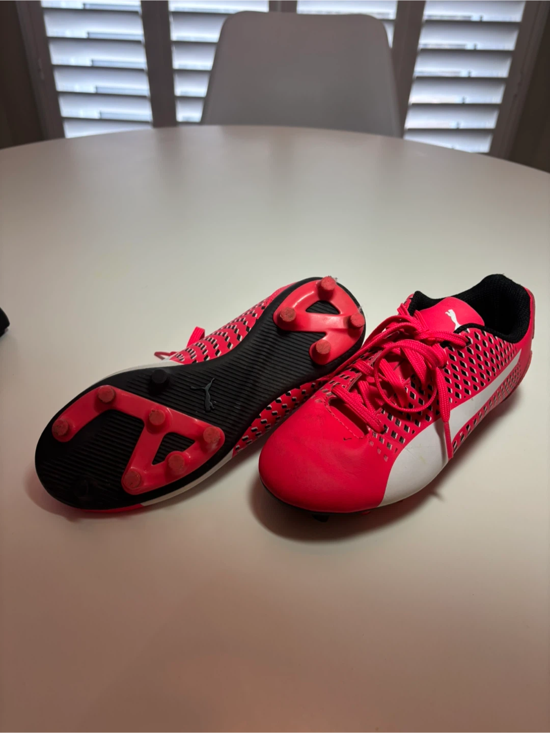 Puma Soccer Cleats - Pink/White 1y - photo 2