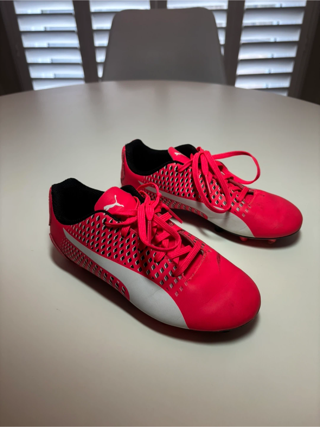Puma Soccer Cleats - Pink/White 1y - photo 4