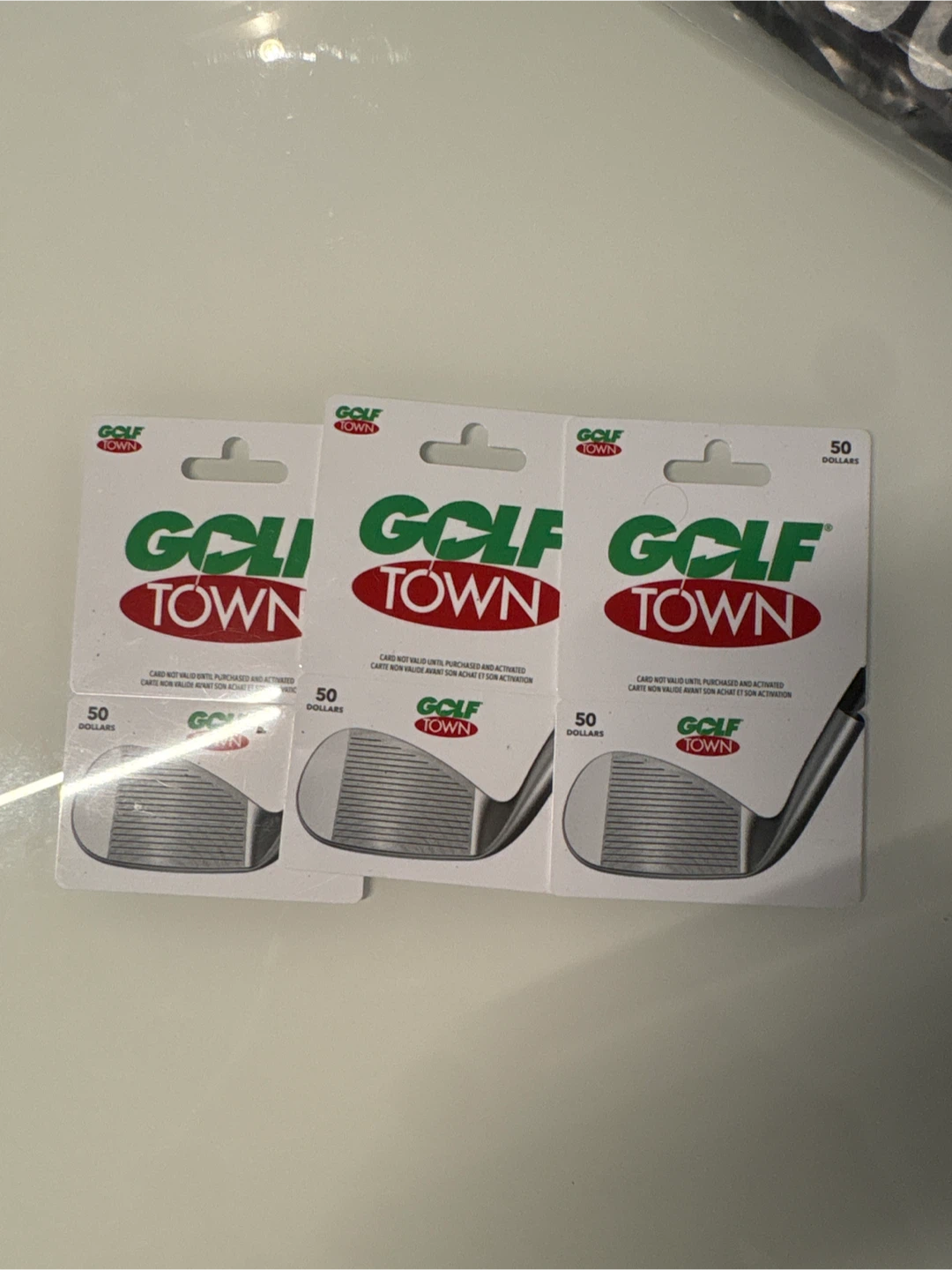 Golf Town $50 Gift Cards (3 Pack)