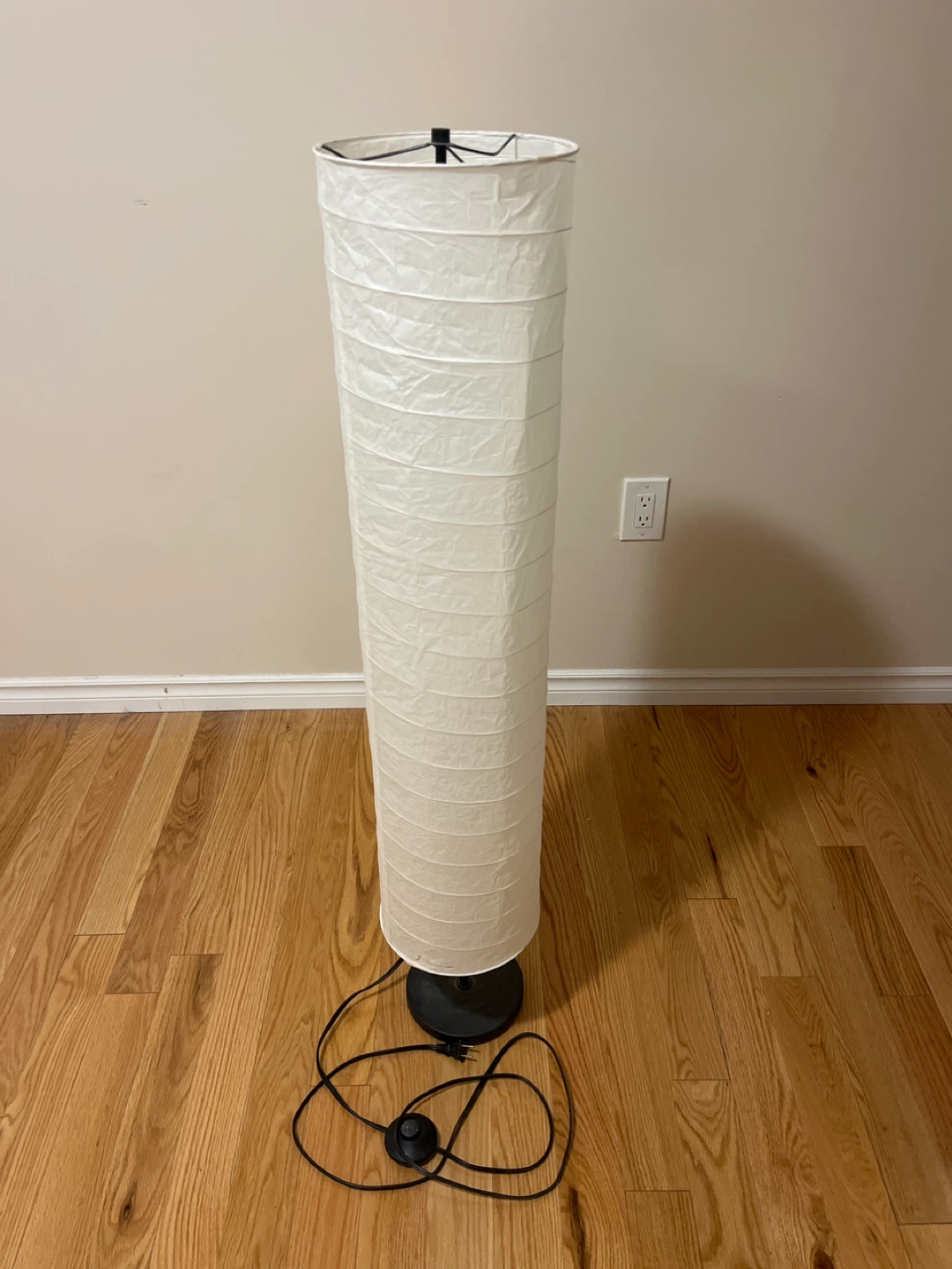 White Paper Lantern Floor Lamp