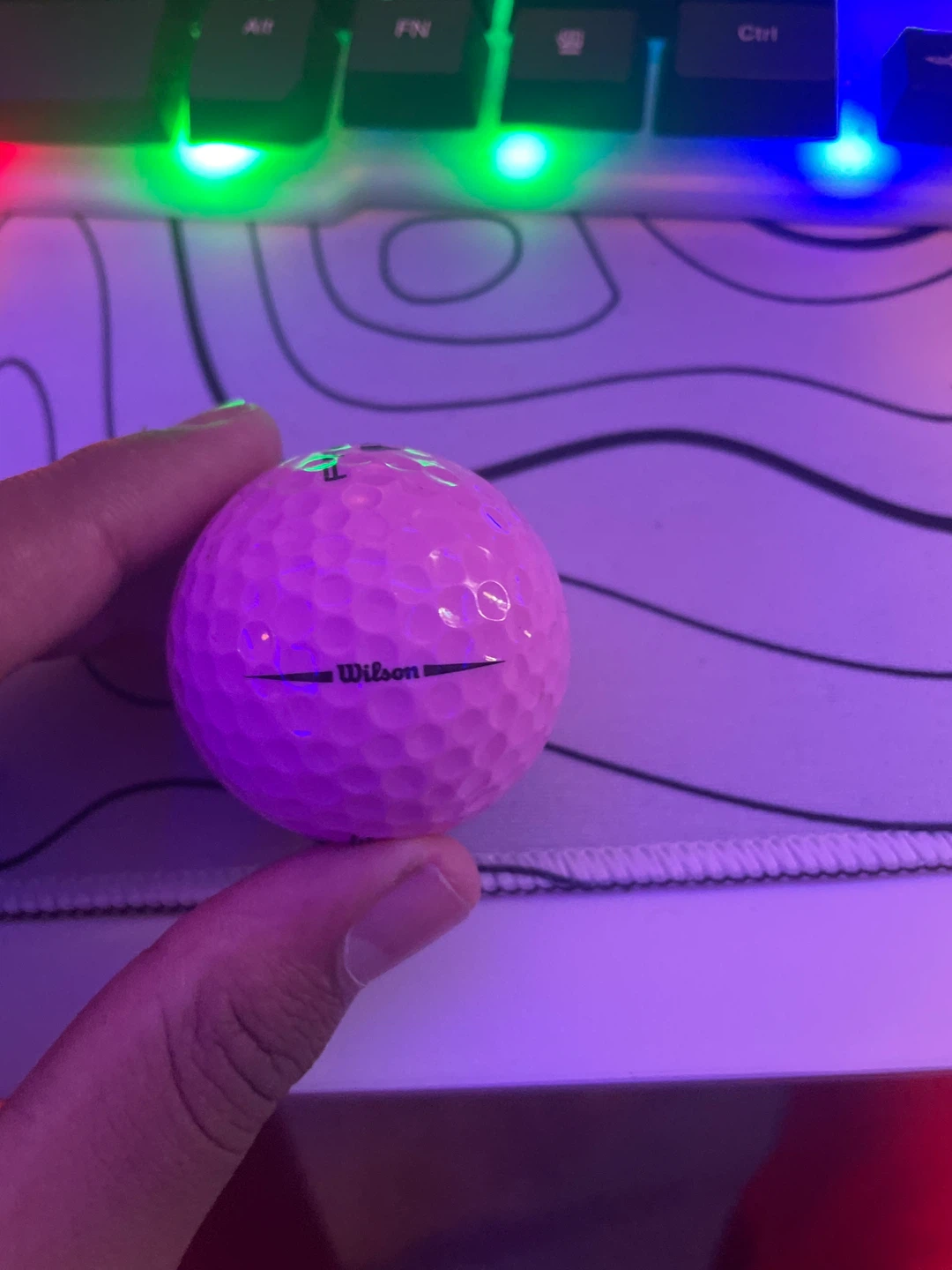Wilson Profile VMAX Golf Ball - Pink - photo 2