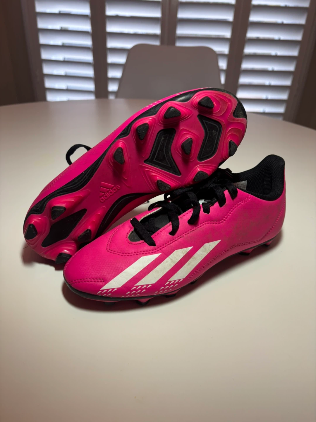 Adidas Pink Soccer Cleats Size 4