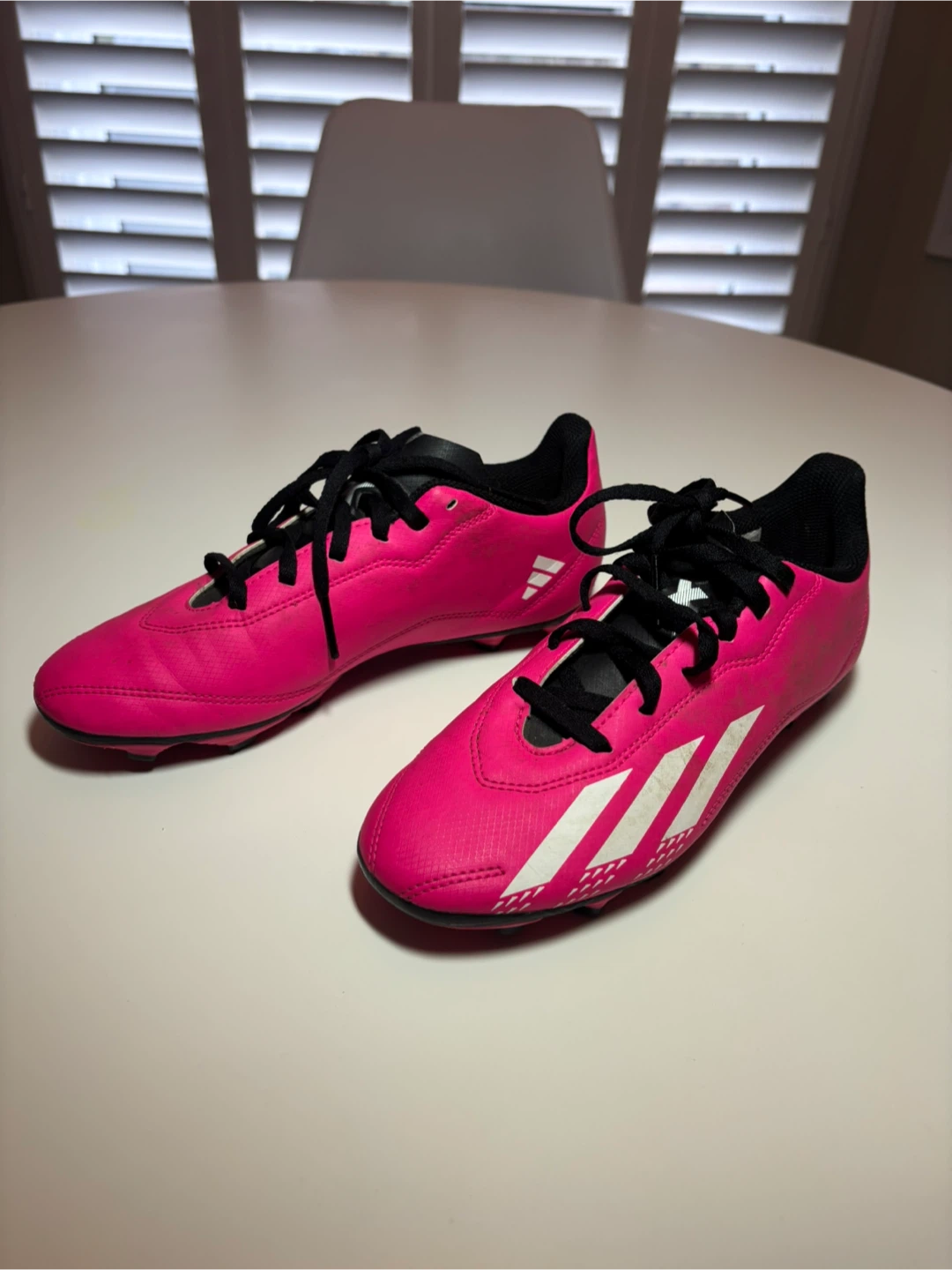 Adidas Pink Soccer Cleats Size 4 - photo 4