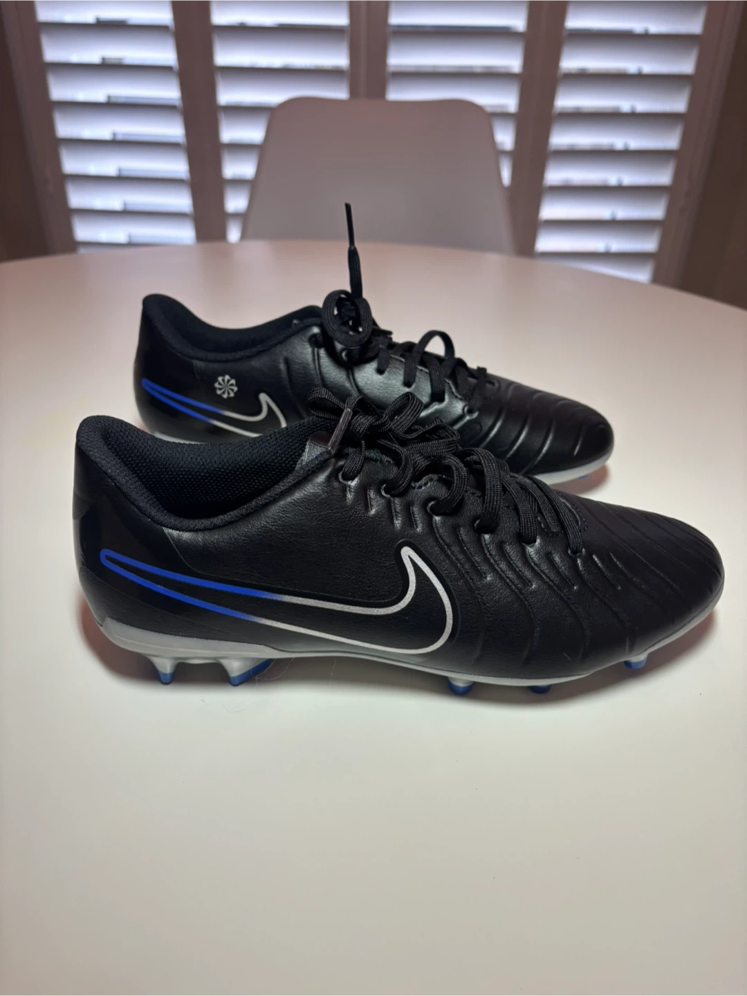 Nike Men's Football Cleats Soccer Shoes Black Size 7.5 - photo 2
