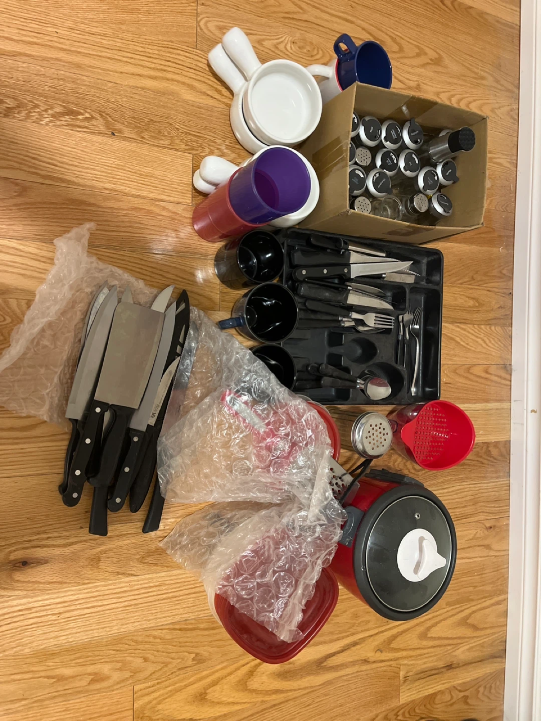 Kitchenware Bundle - Knives, Utensils, Spice Jars & More