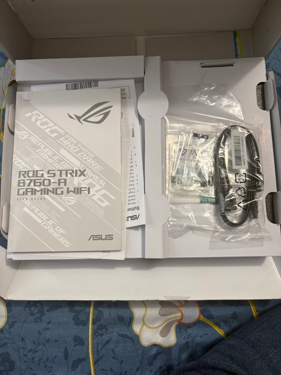 Brand New ASUS ROG STRIX B760-A GAMING WIFI Motherboard - photo 3