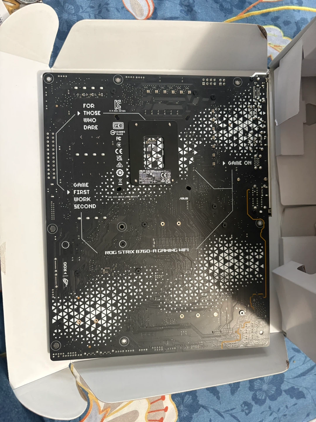 Brand New ASUS ROG STRIX B760-A GAMING WIFI Motherboard - photo 5
