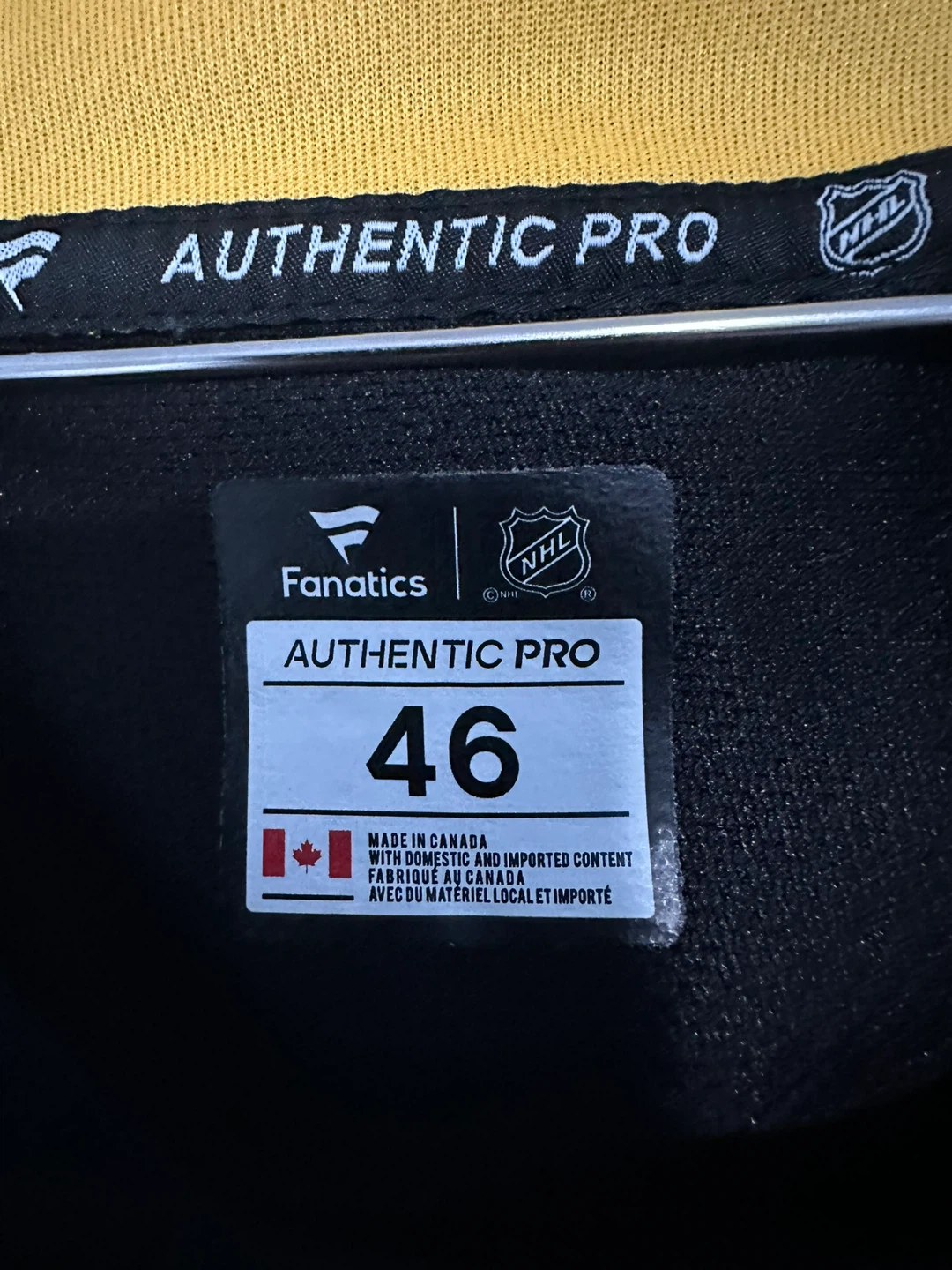 Vancouver Canucks Miller #9 Replica Pro Jersey Size 46 - photo 3