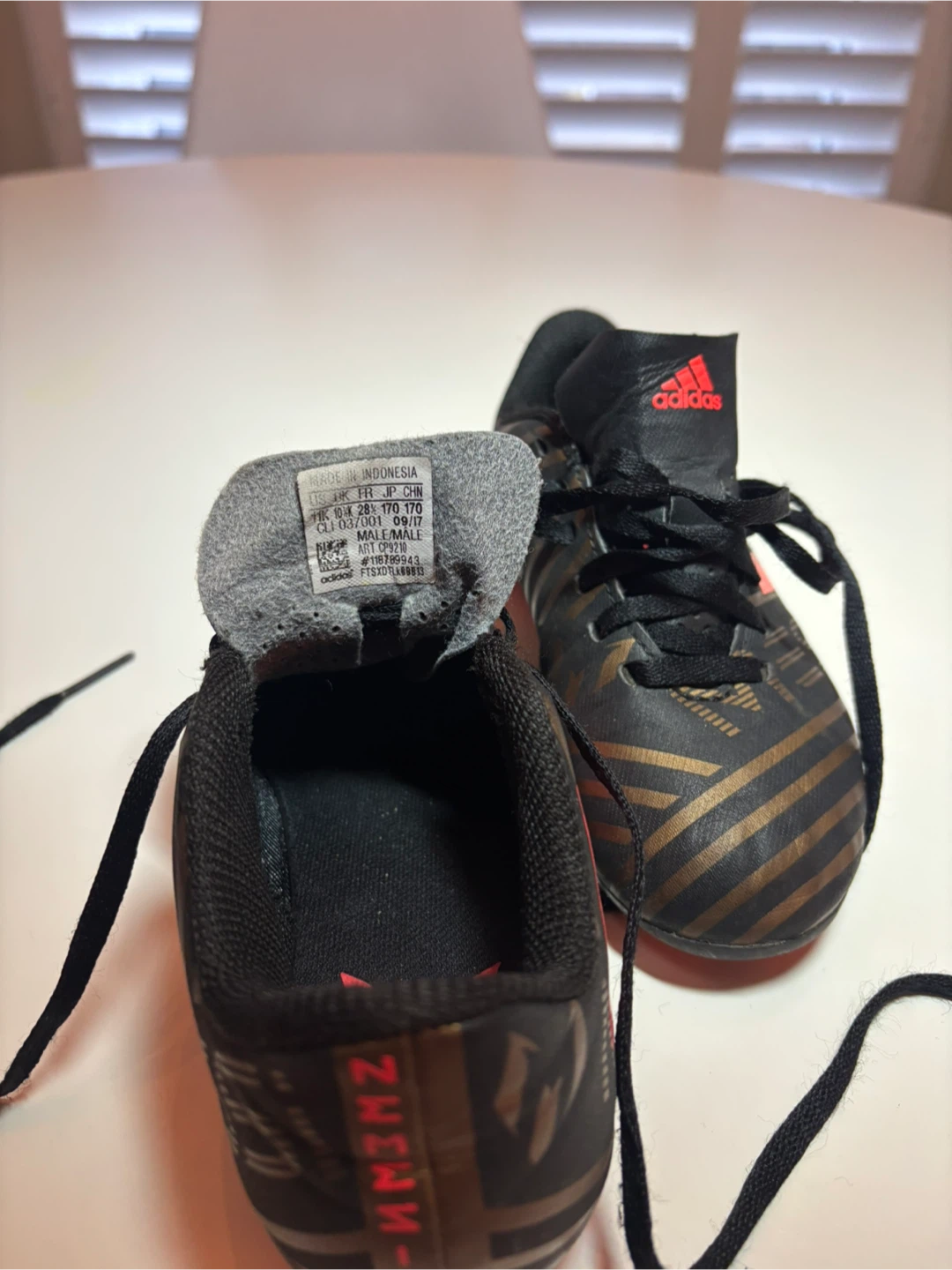 Adidas Soccer Cleats Size 11 kids - photo 3
