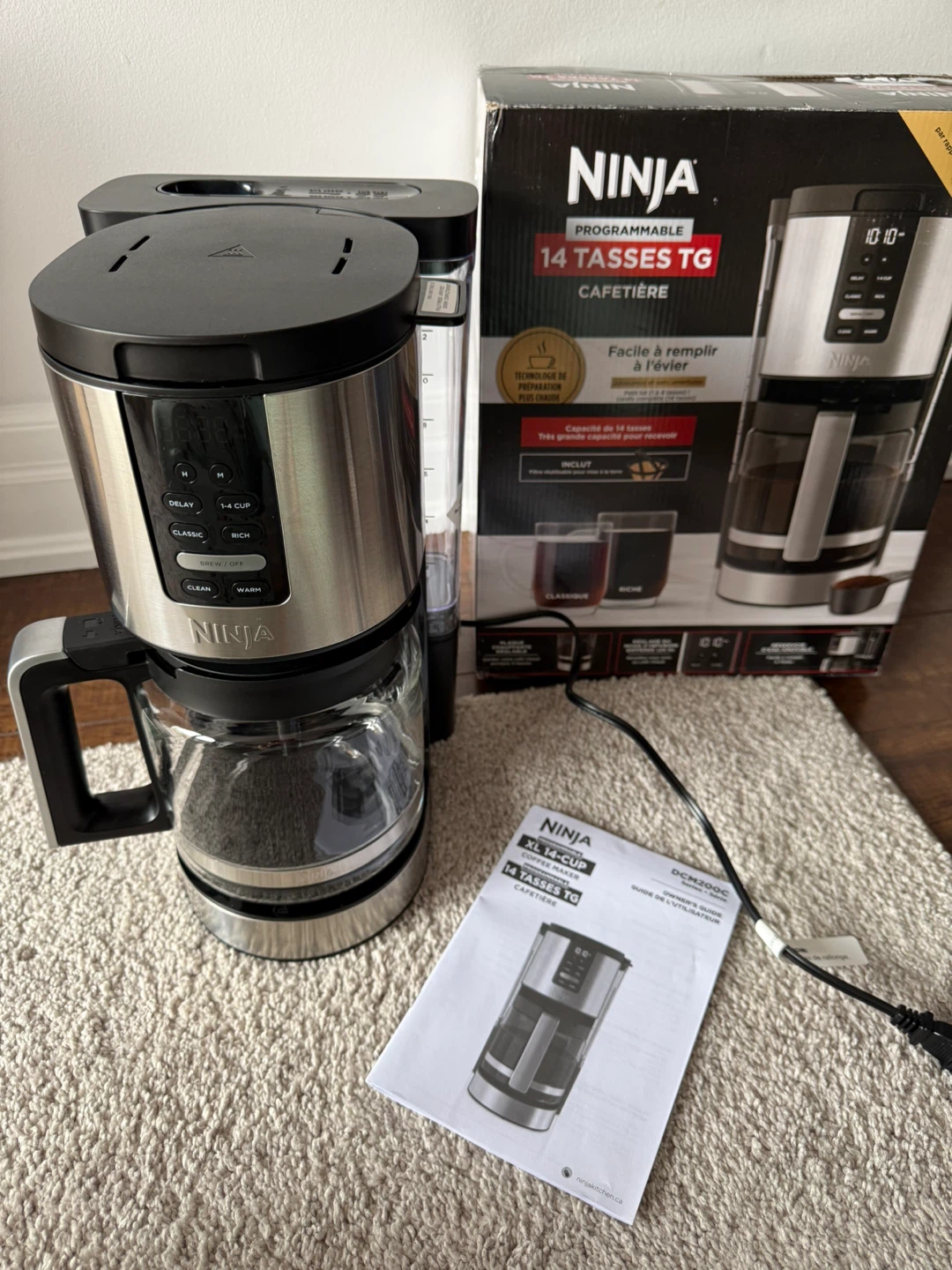 Ninja 14-Cup Coffee Maker Stainless Steel ☕️ - photo 2