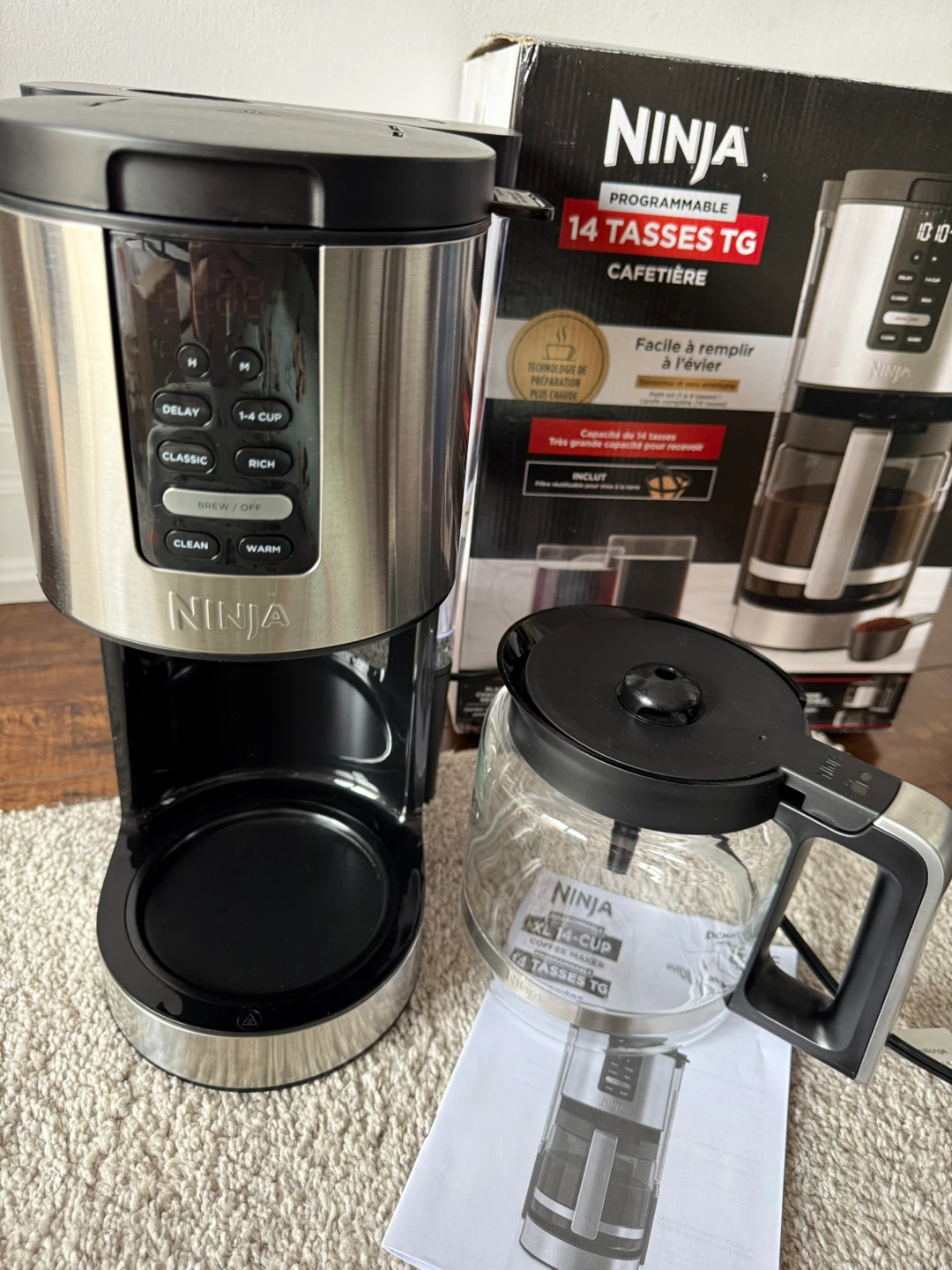 Ninja 14-Cup Coffee Maker Stainless Steel ☕️ - photo 5