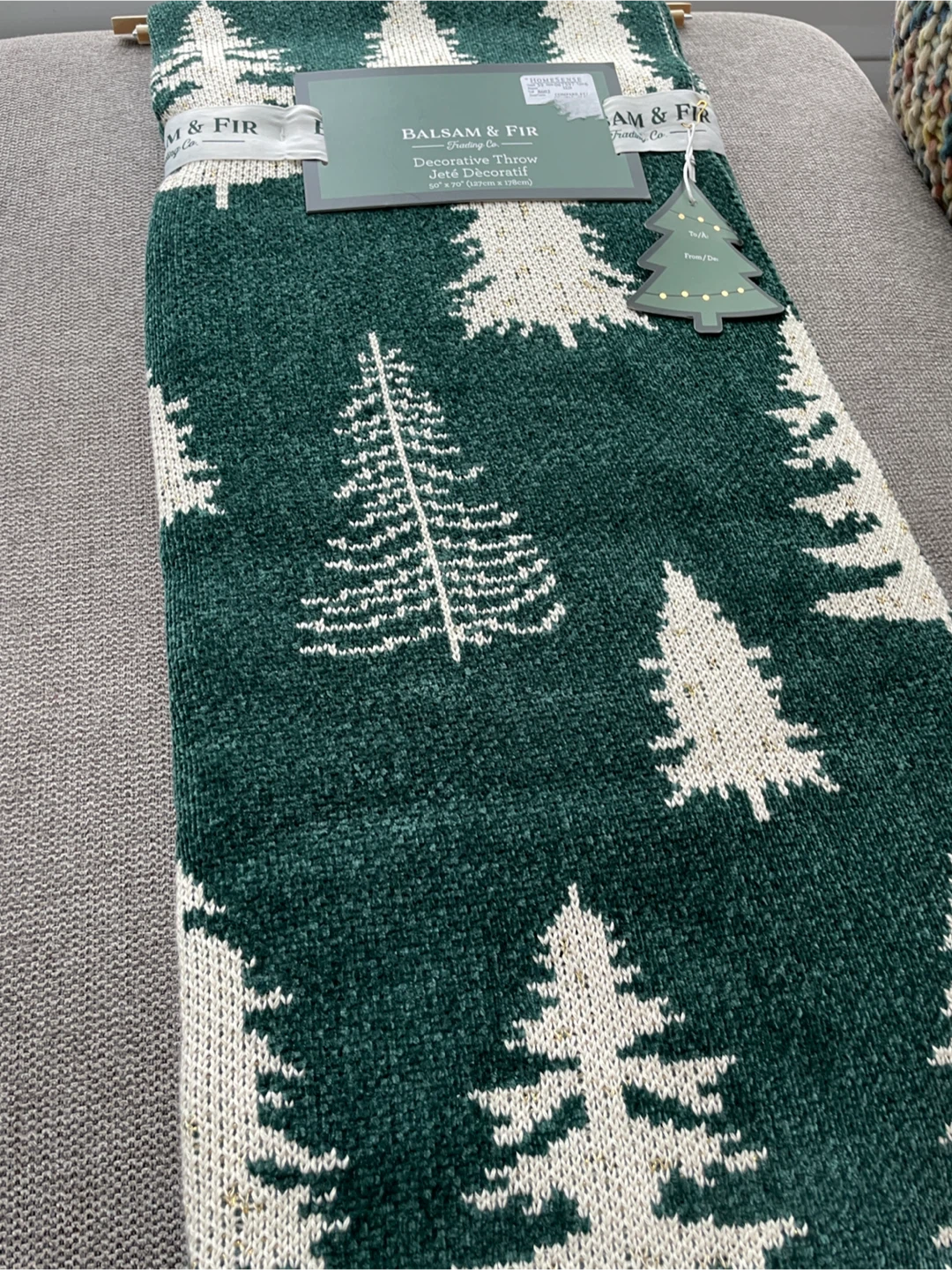Balsam & Fir Decorative Throw - photo 2
