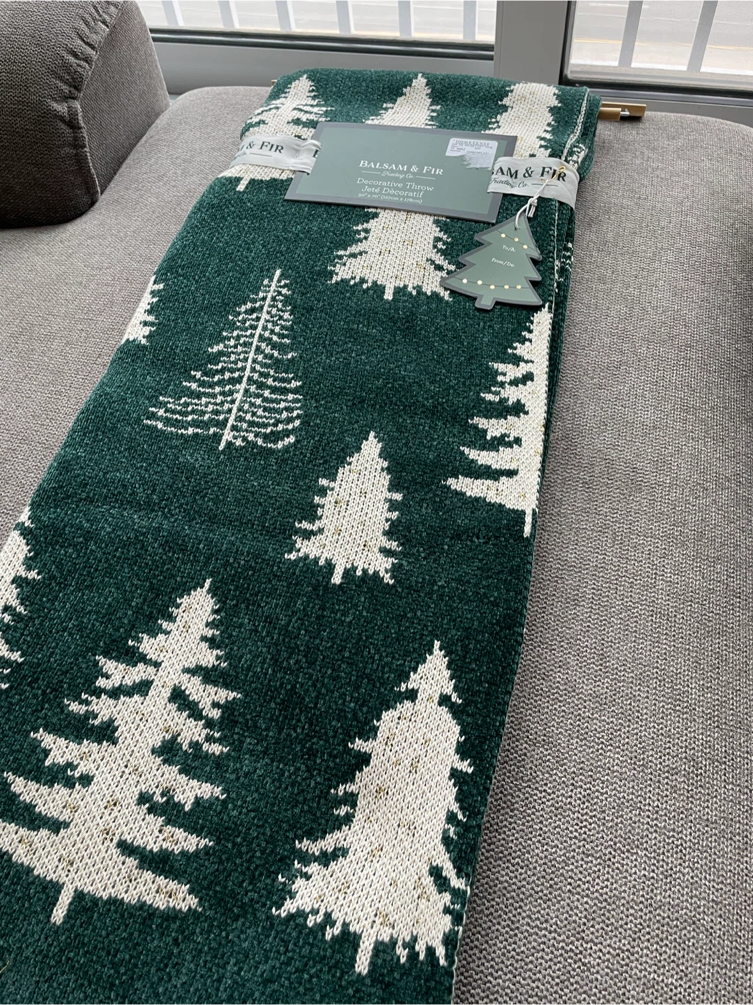 Balsam & Fir Decorative Throw - photo 3