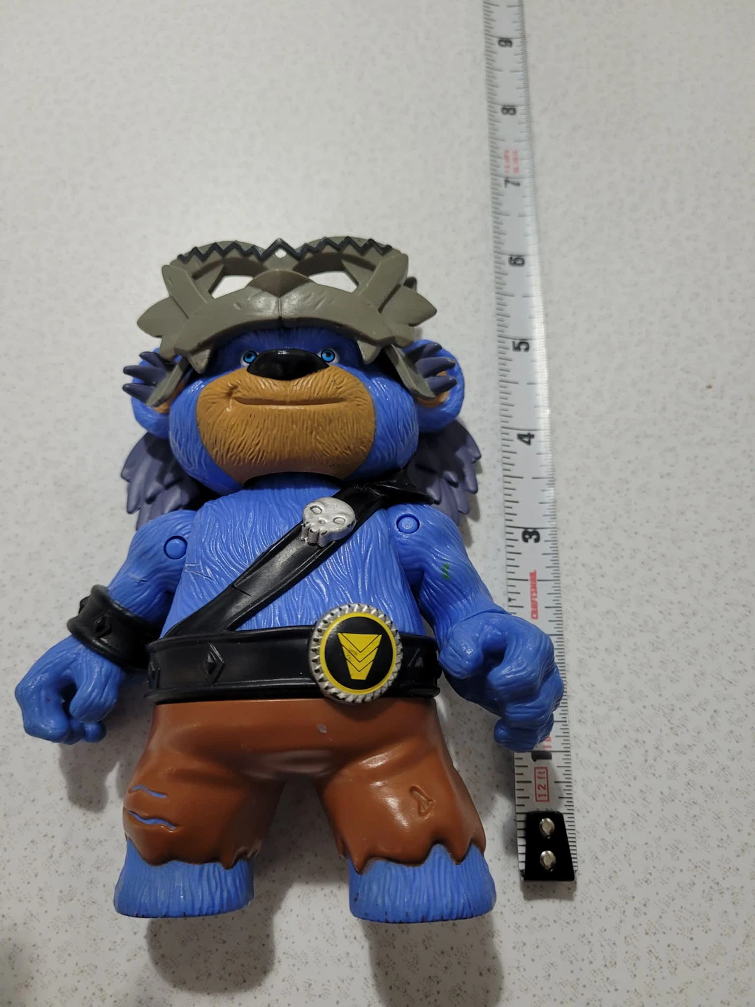 Zagtoon Method Animation Blue Bear Action Figure
