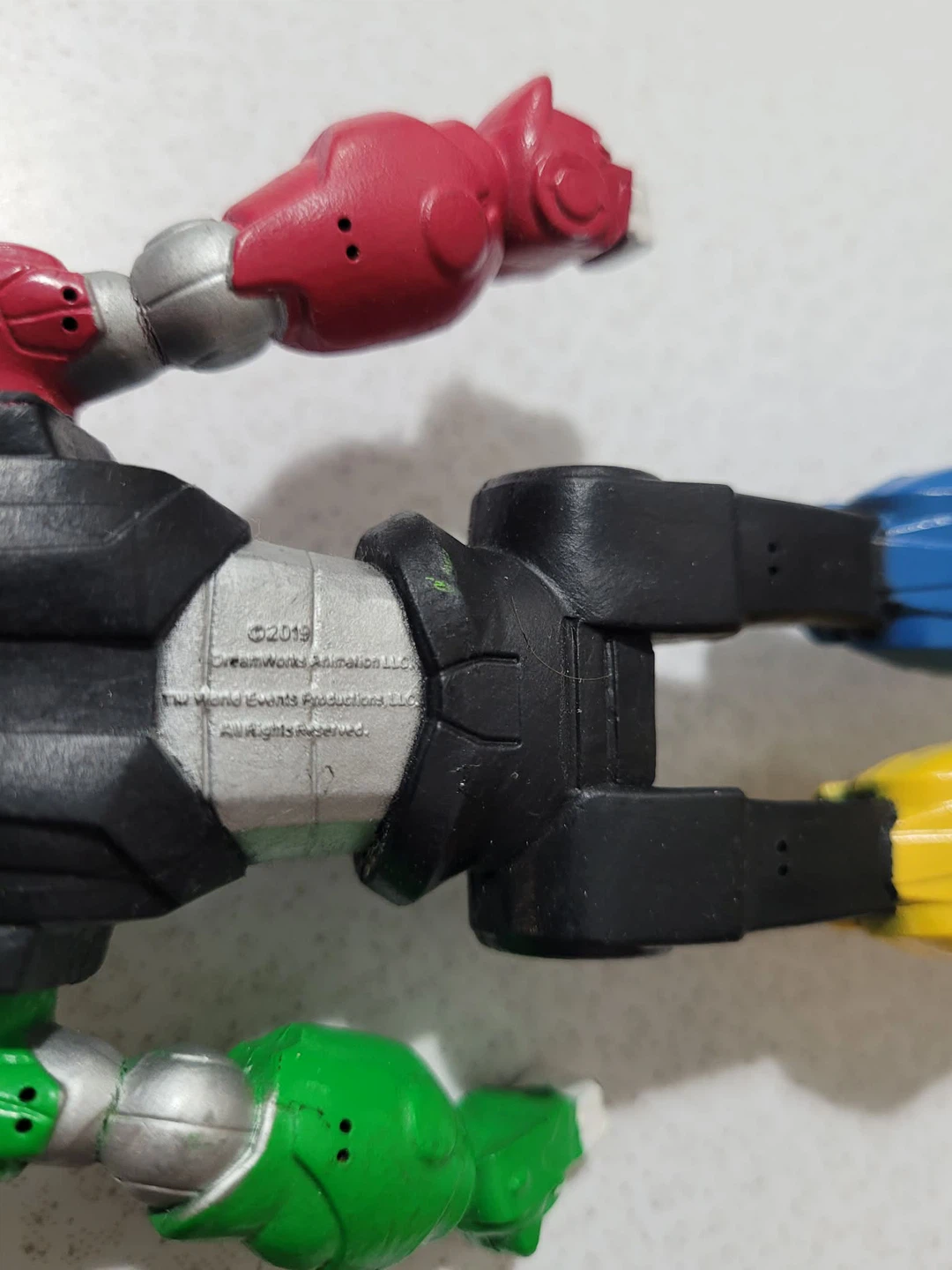 Vintage Voltron bendable action figure toy - photo 4