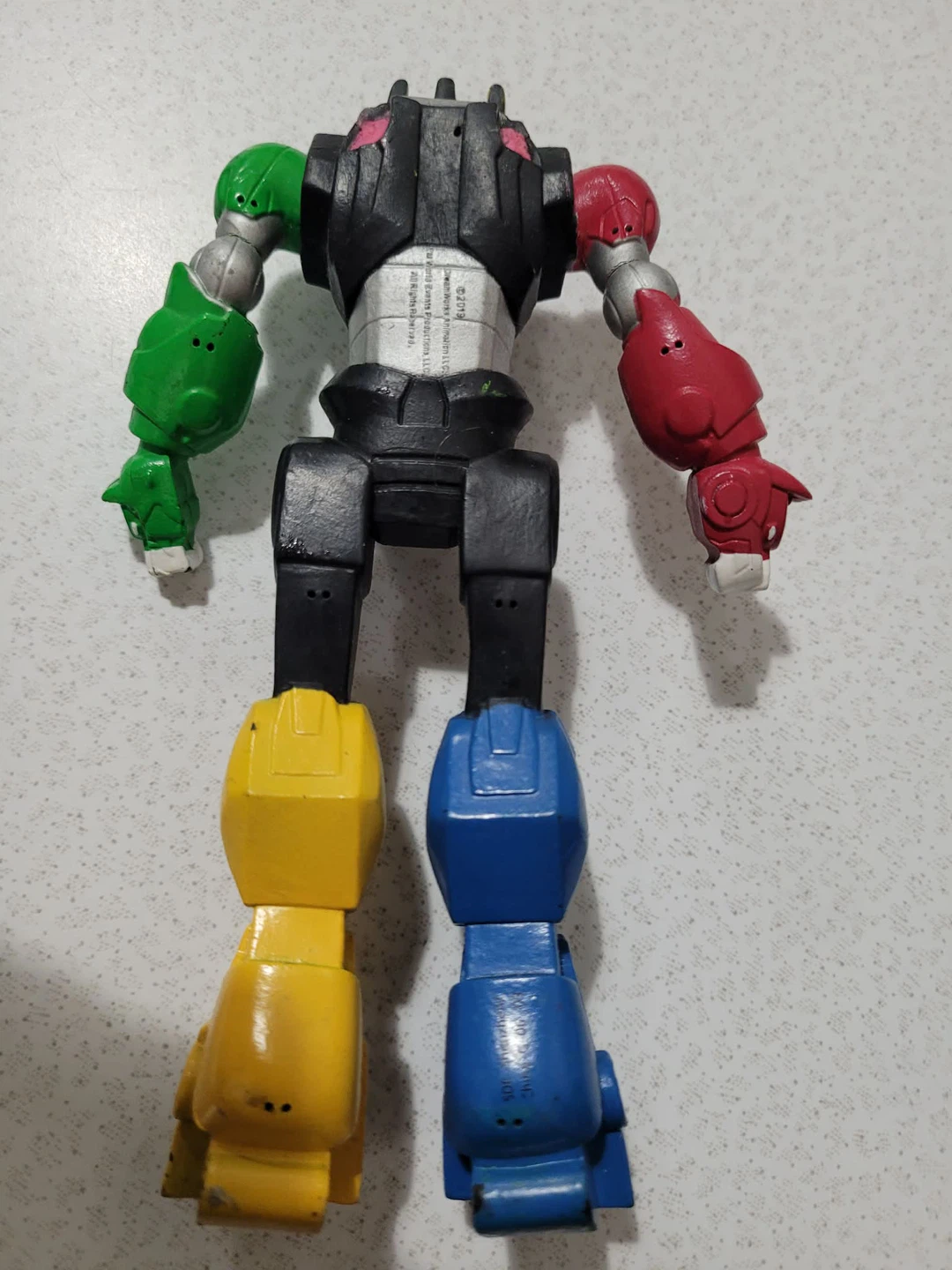 Vintage Voltron bendable action figure toy - photo 2