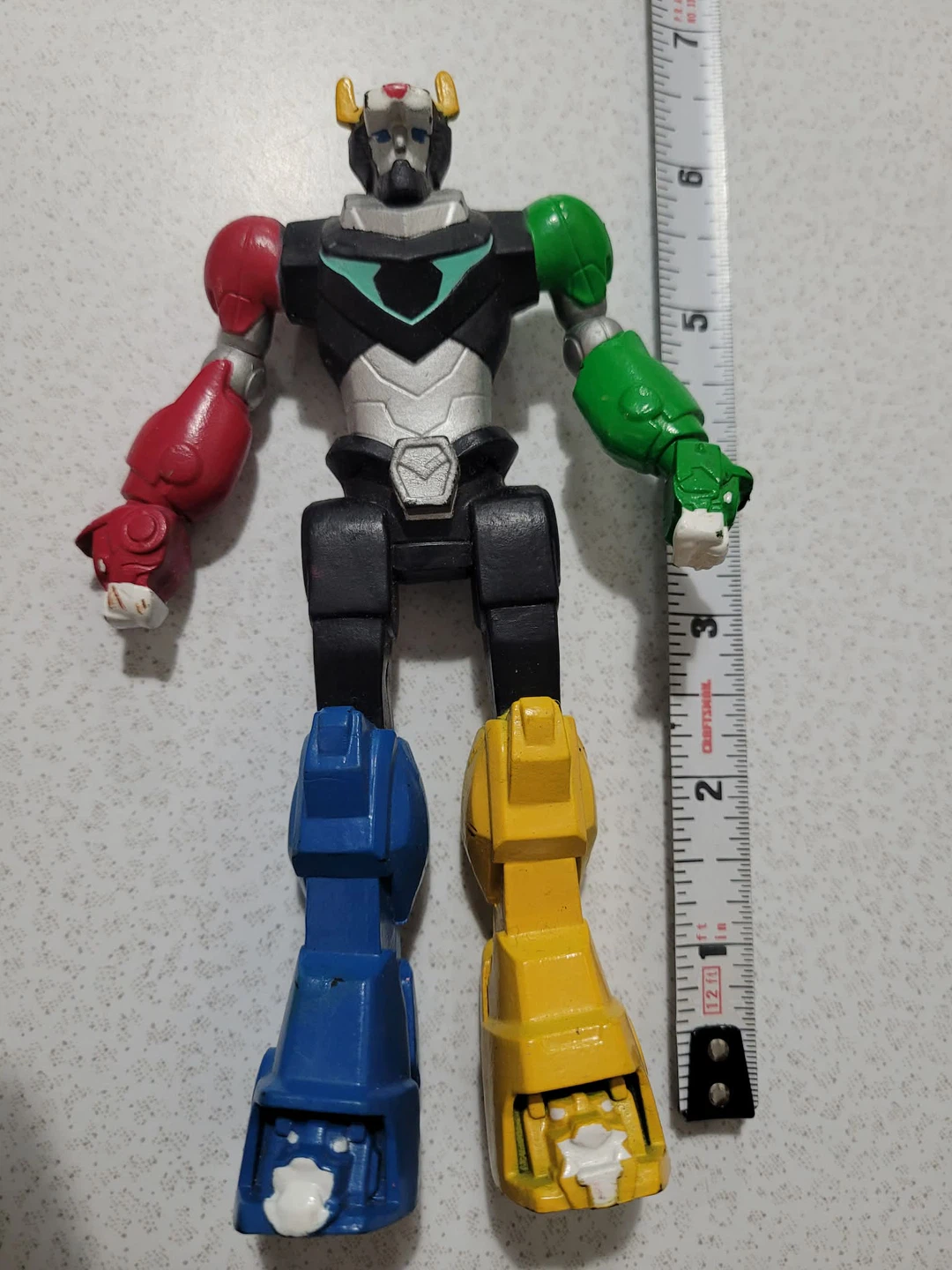 Vintage Voltron bendable action figure toy