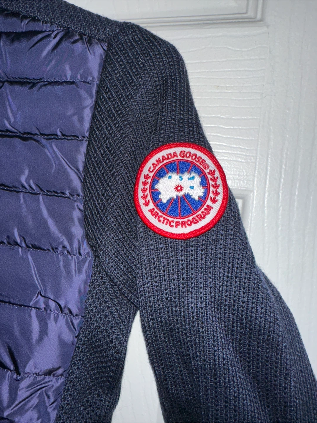 Canada Goose Youth Hybridge Knit Jacket Navy S/P - photo 5