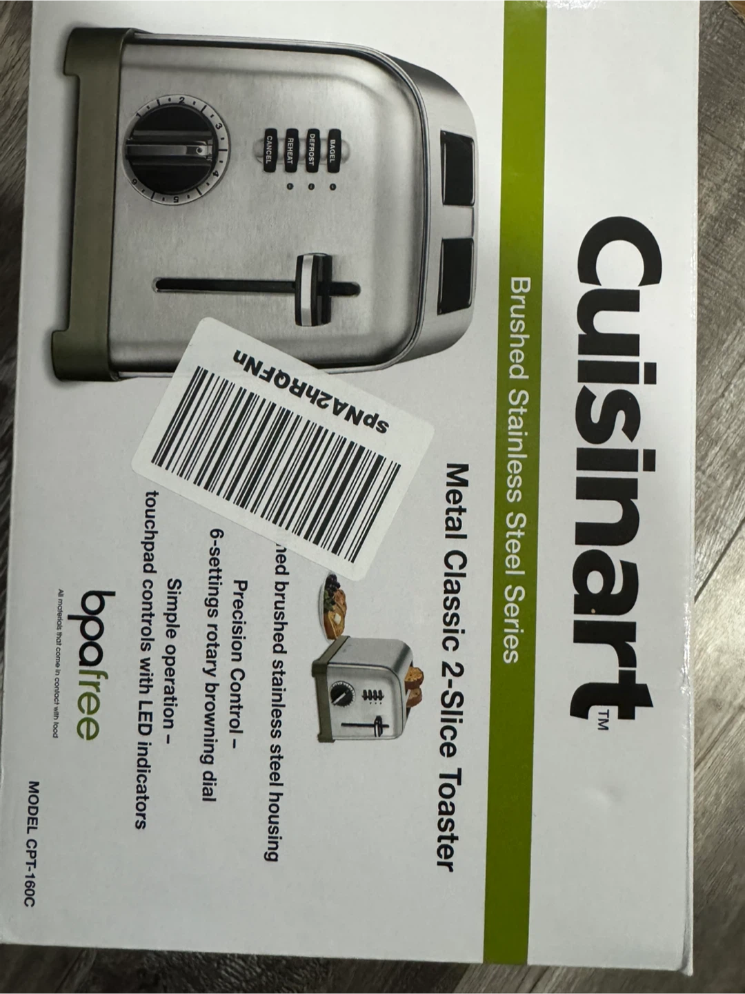 Cuisinart Metal Classic 2-Slice Toaster - photo 3
