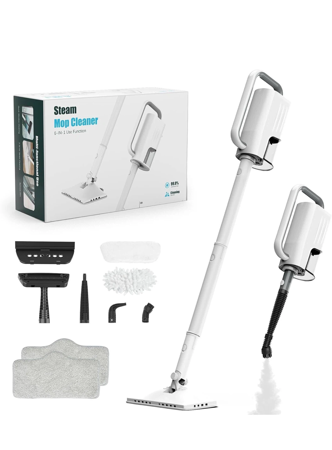 6-in-1 Multi-Functional Steam Mop Cleaner SC6
