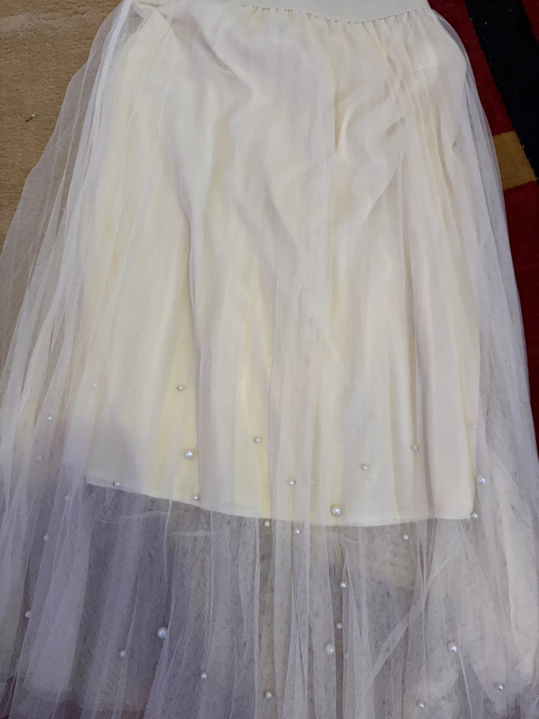 Women's Tulle Pearl Skirt - photo 2