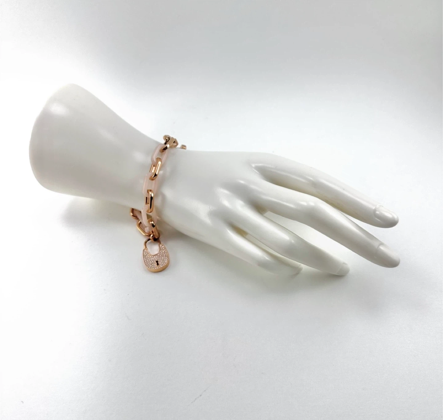 Ladies Michael Kors rose gold bracelet