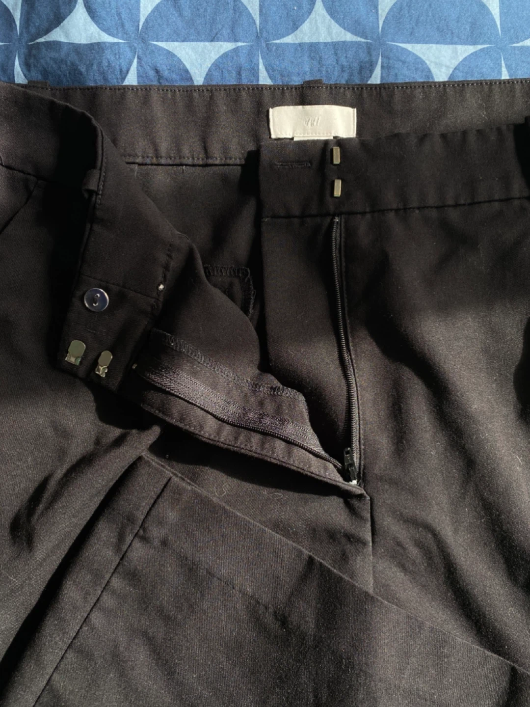 H&M Black Trousers Size 12 - photo 2
