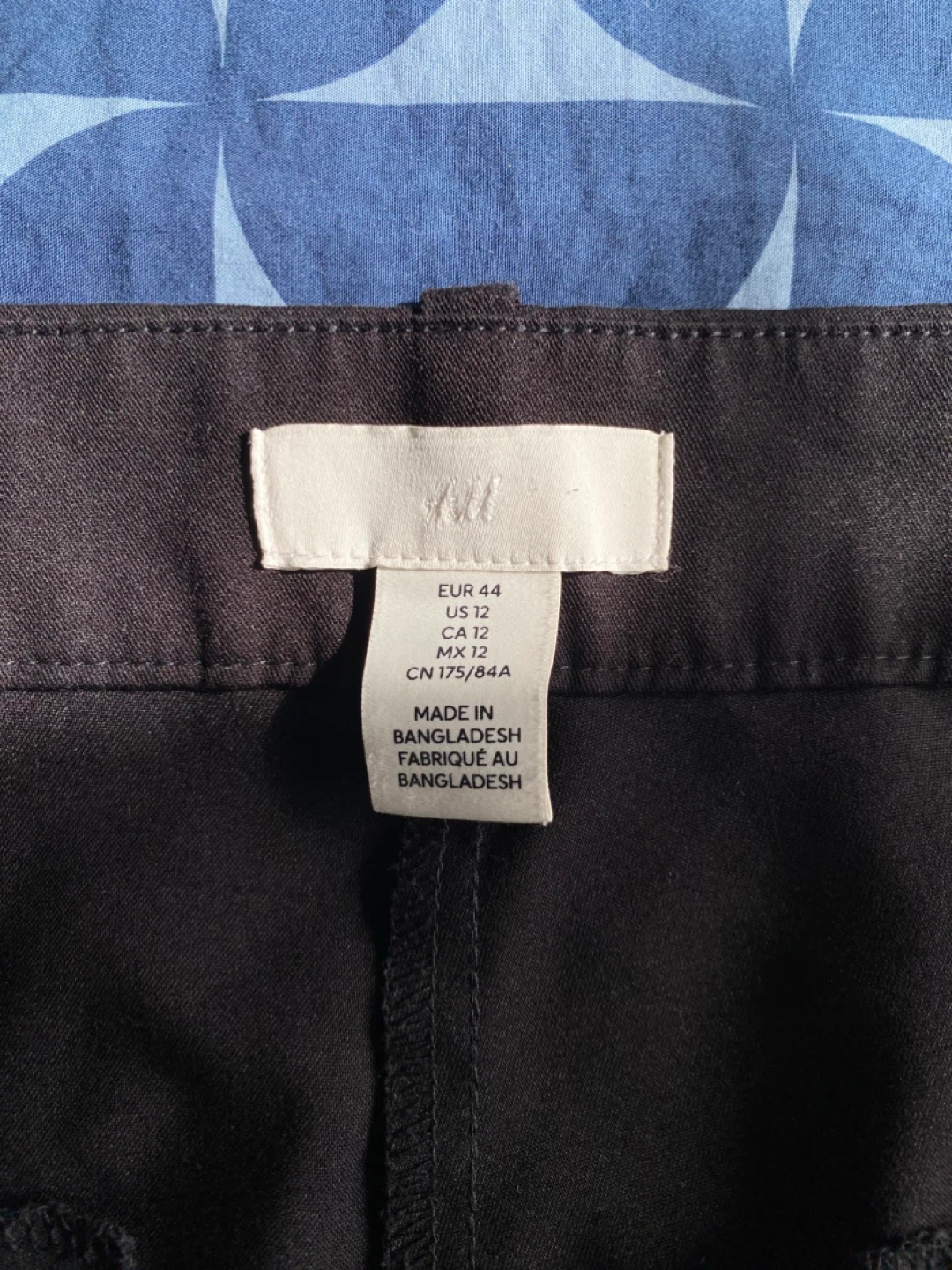 H&M Black Trousers Size 12 - photo 3