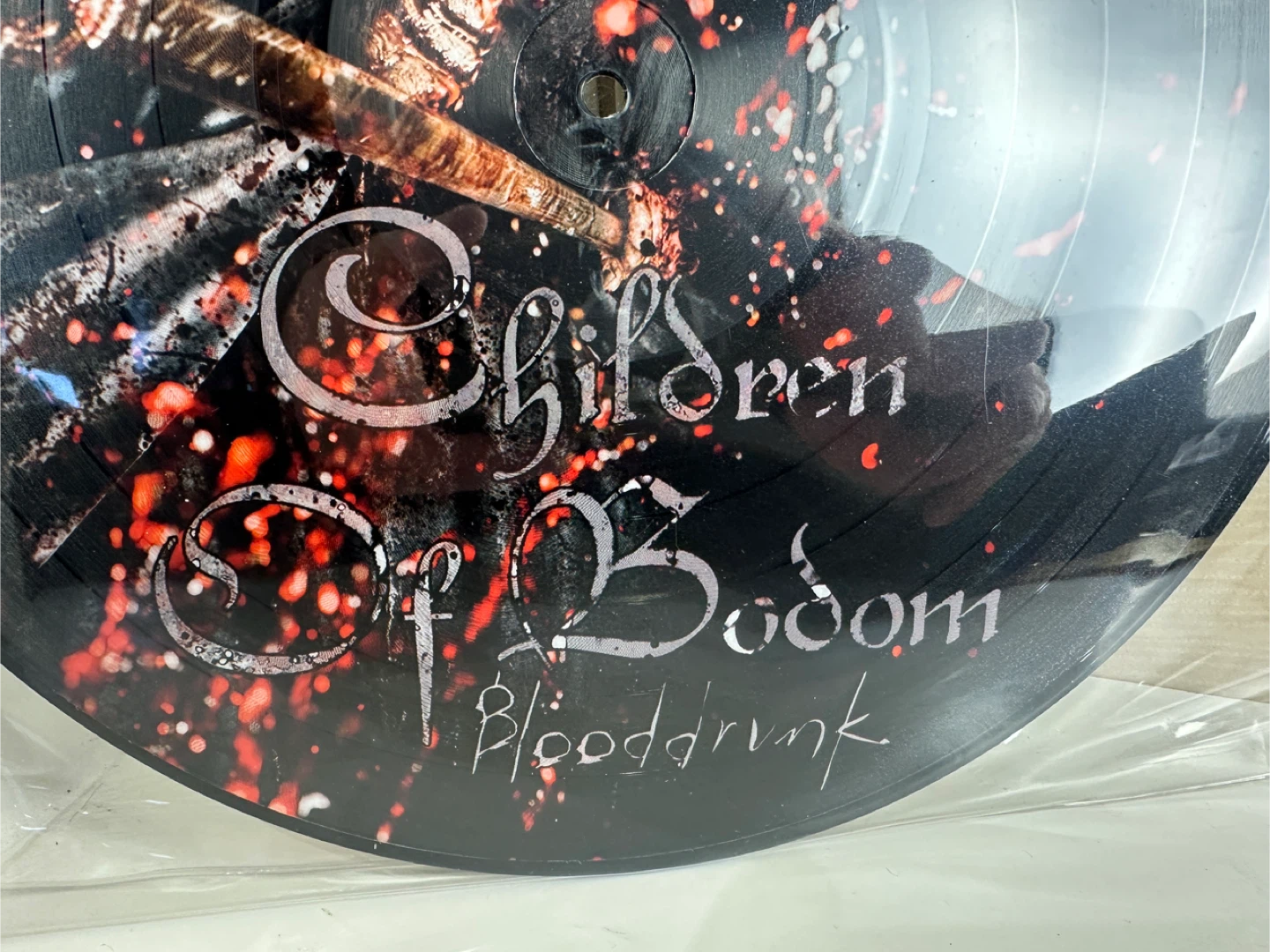 Children of Bodom Bloodrunk Limited Edition Picture Vinyl Record - photo 3