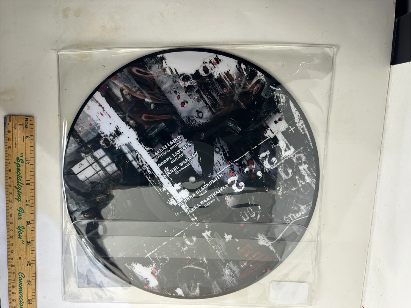 Children of Bodom Bloodrunk Limited Edition Picture Vinyl Record - photo 4