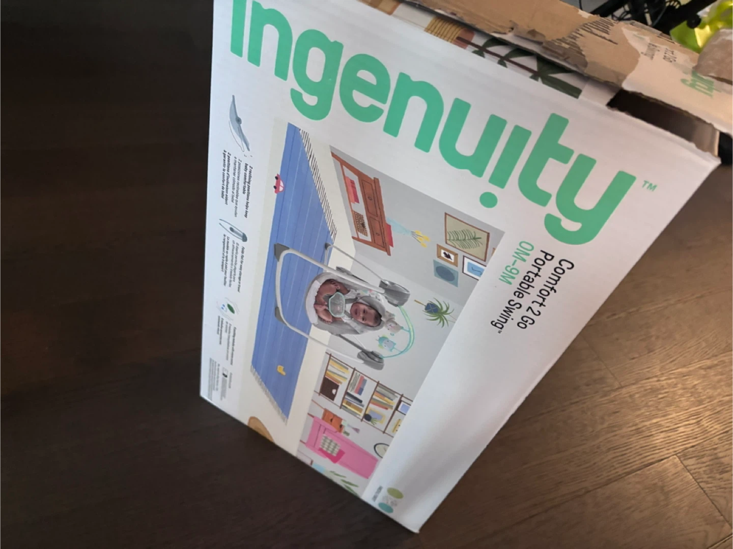 Ingenuity Comfort 2 Go Portable Swing - photo 4