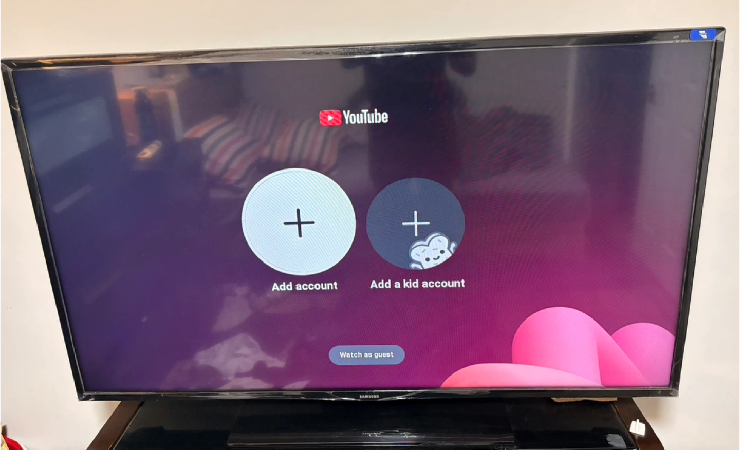 Samsung Smart Hub TV