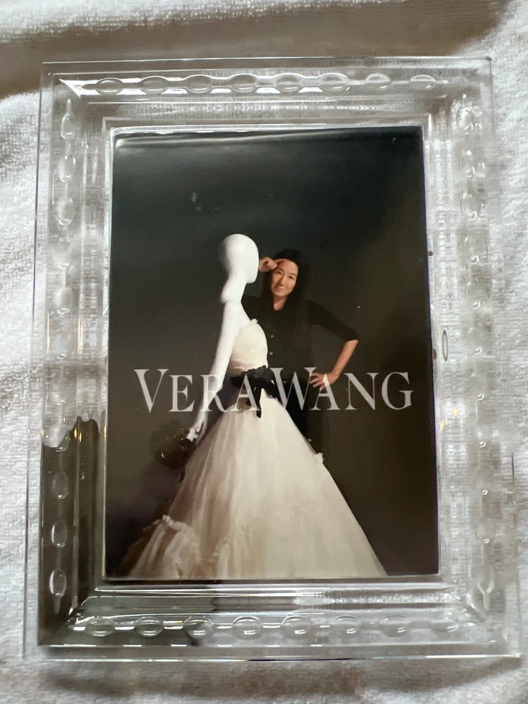 Vera Wang Wedgwood Crystal/Glass Picture Frame