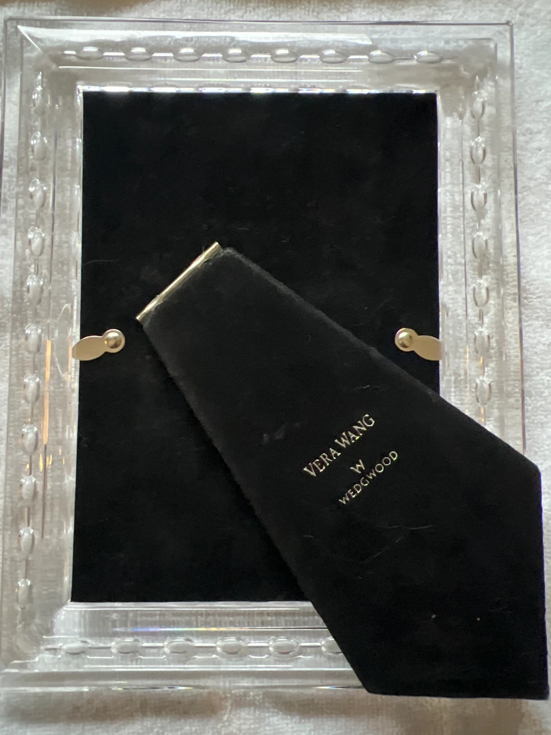 Vera Wang Wedgwood Crystal/Glass Picture Frame - photo 2