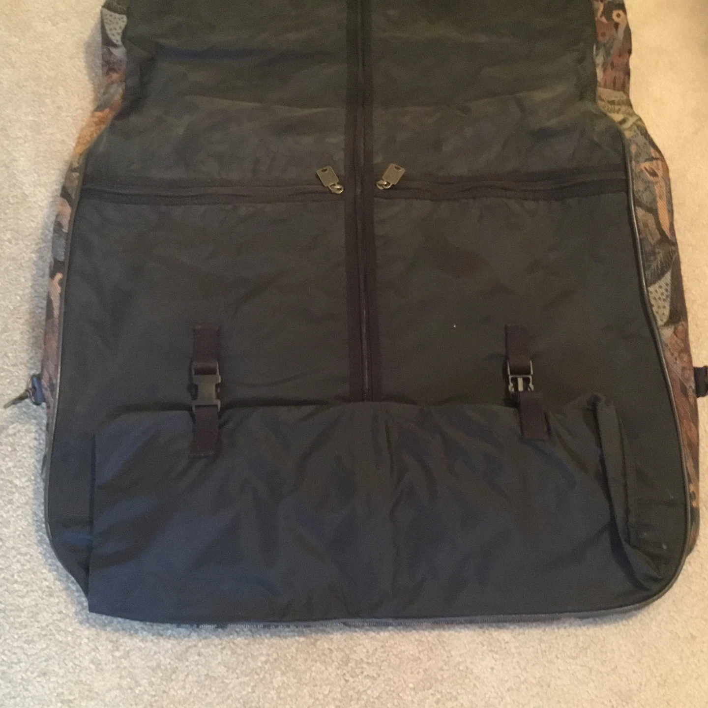 Vintage Garment Bag with Shoulder Strap - photo 5
