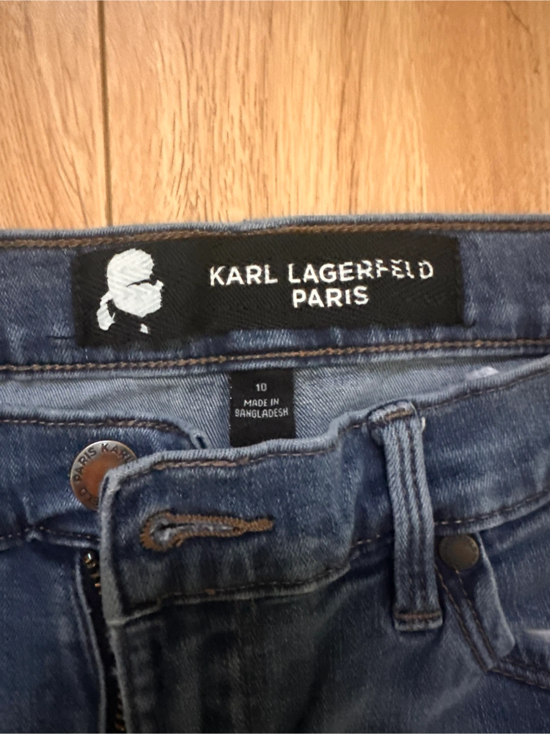 Karl Lagerfeld Paris Denim Jeans Size 10 - photo 2