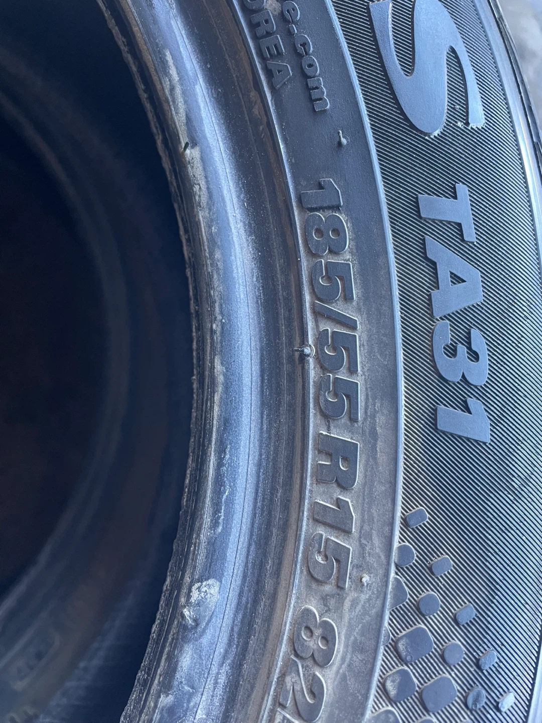 4 x 185/55R15 TA31 Tires - photo 5