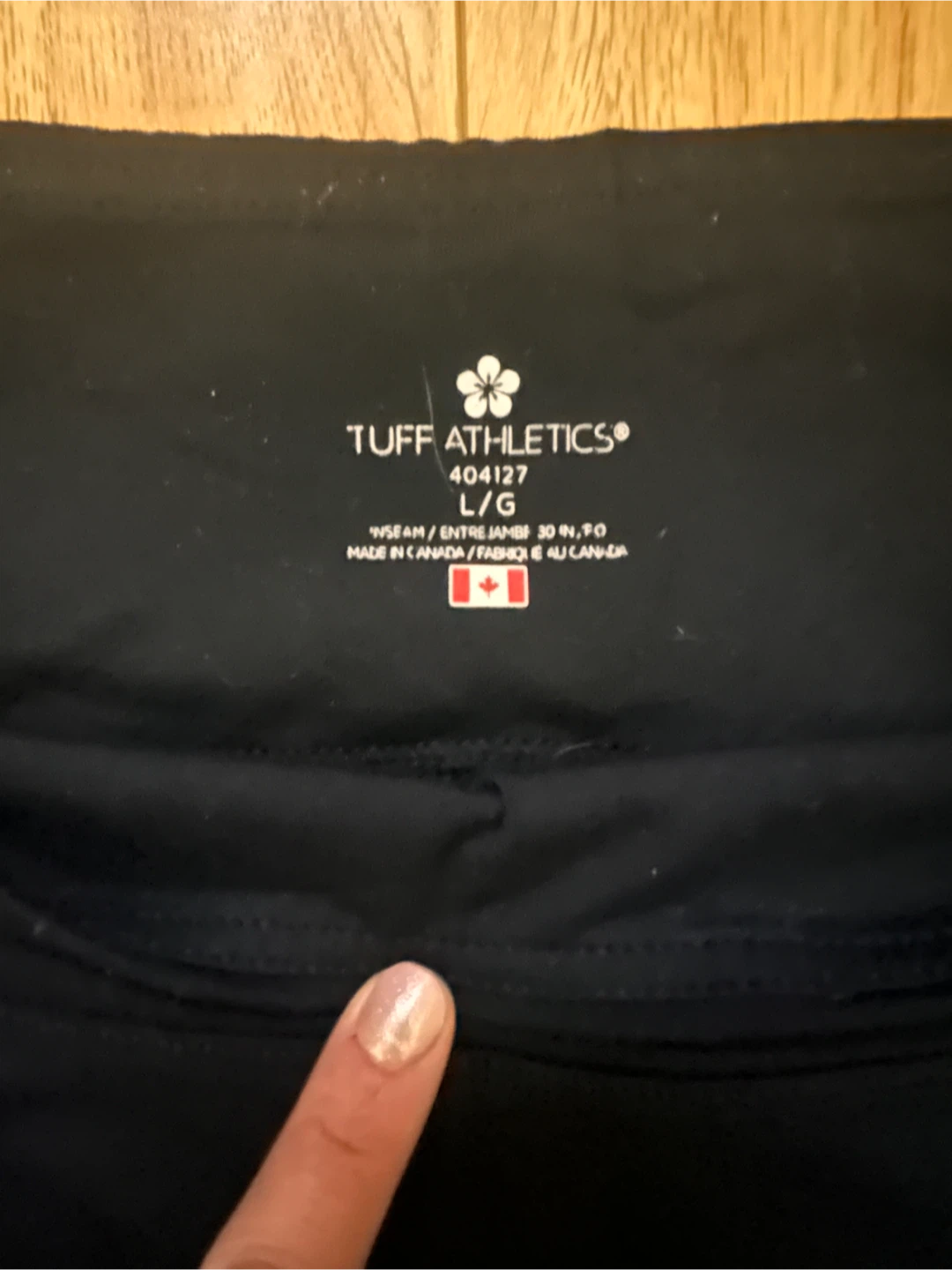 Tuff Athletics Women's Black Athletic Pants - Size L/G - photo 2