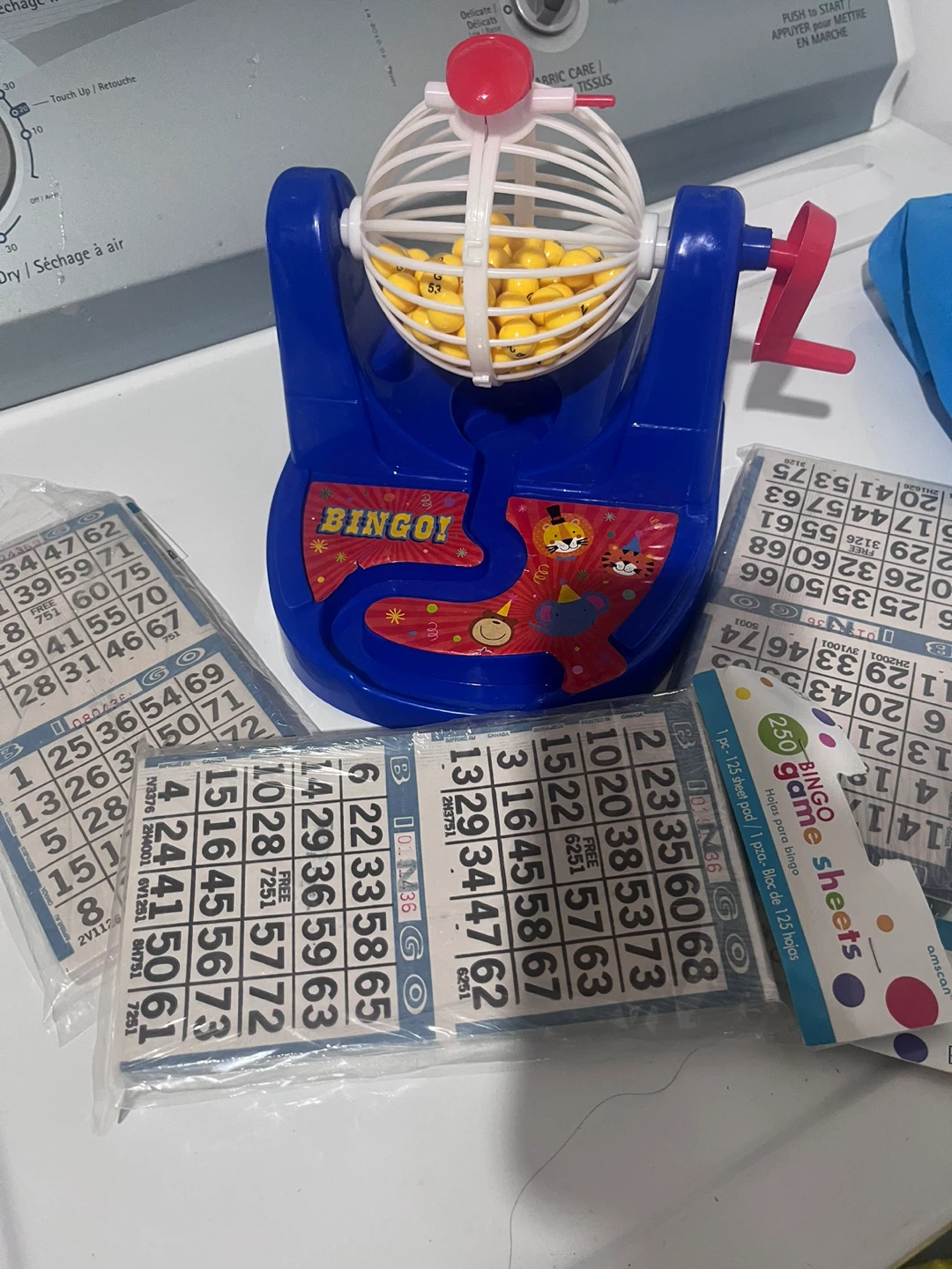 Blue Bingo Game Machine