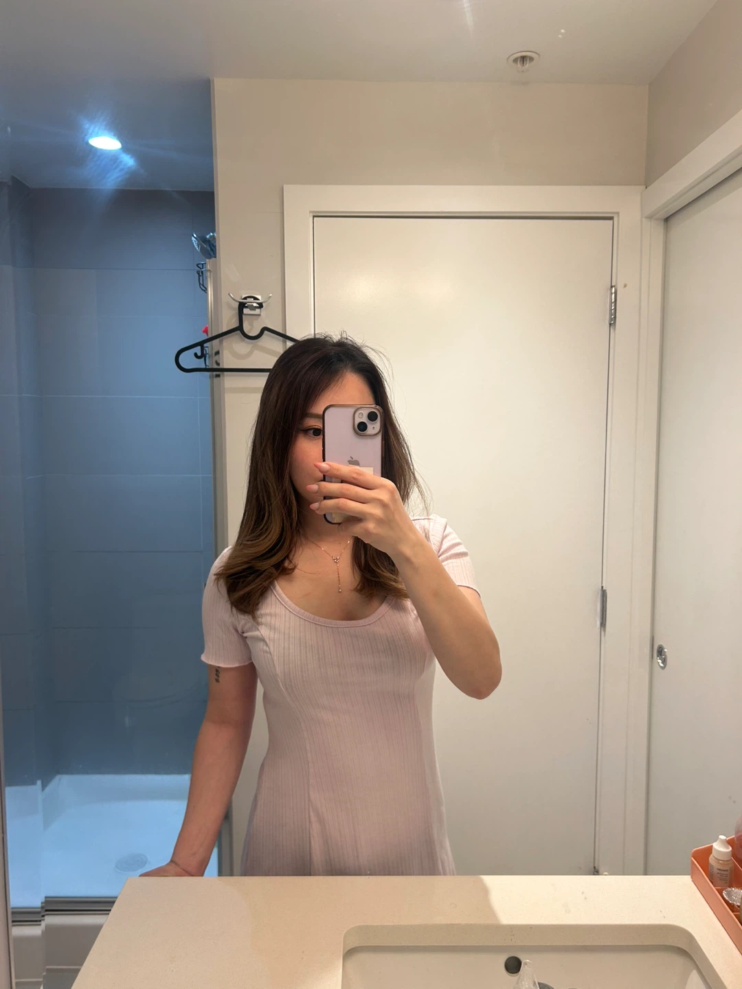 Vans Light Pink Mini Dress - photo 2