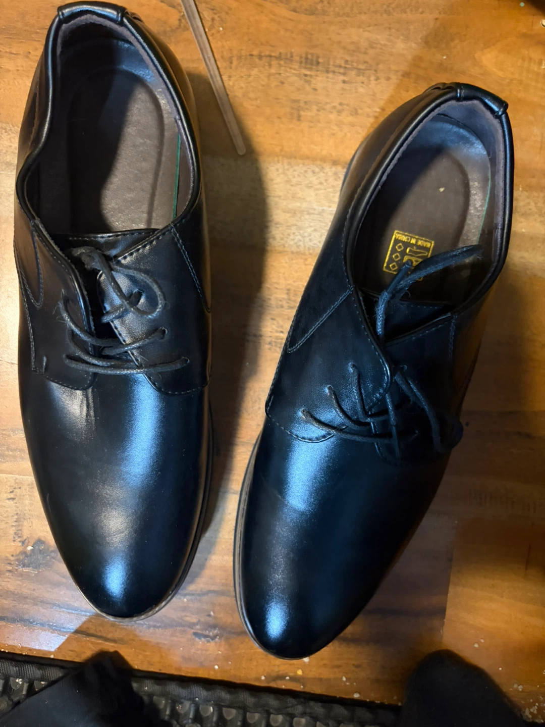 Black Leather Dress Shoes