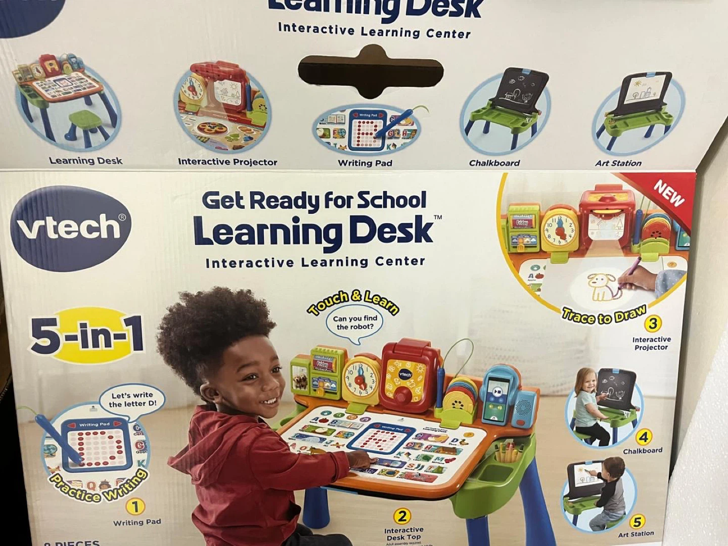 VTech 5-in-1 Learning Desk Interactive Learning Center
